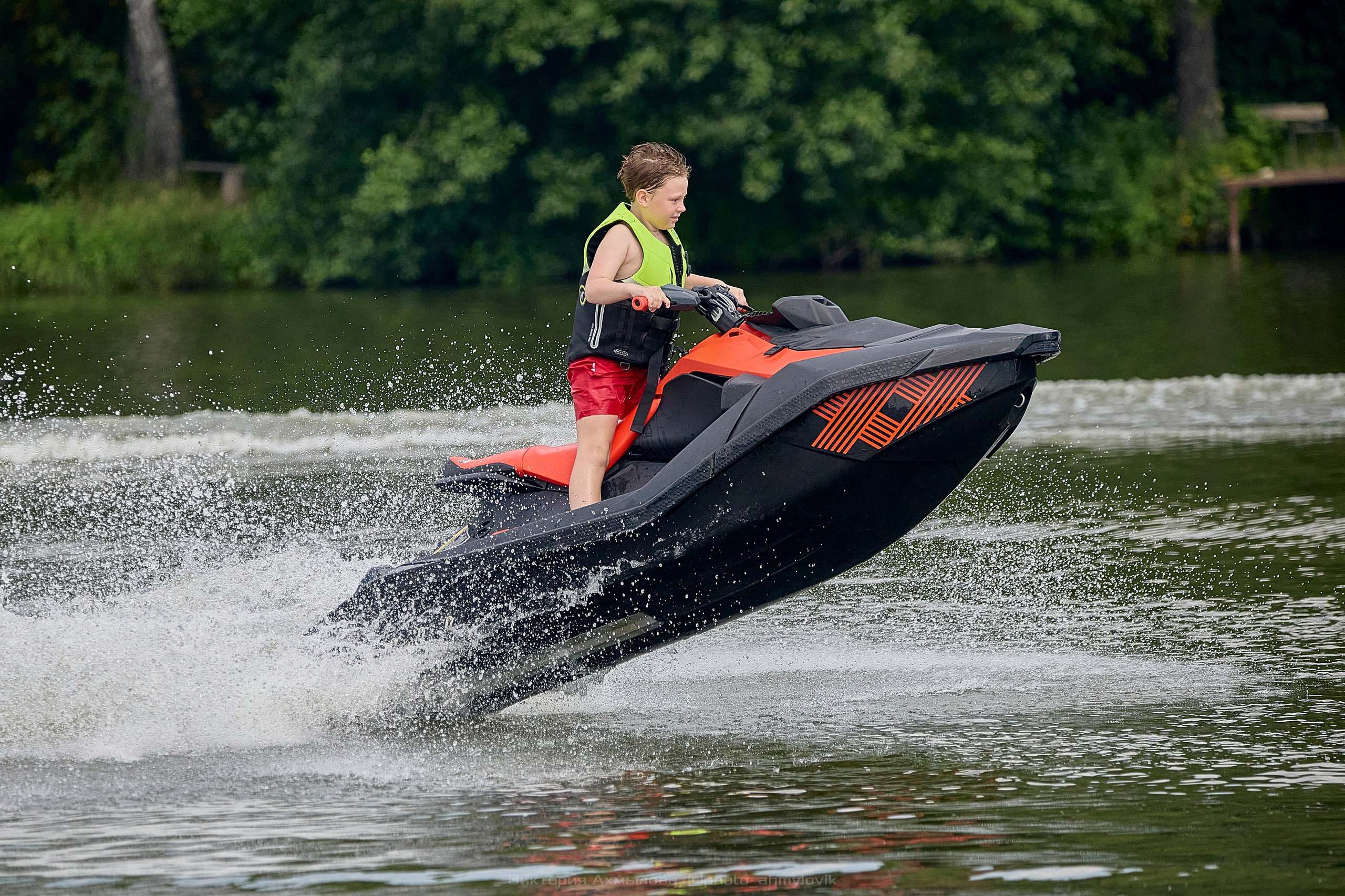 Аквабайки на Северке. Виктория Ахмылова. Фотограф в Москве