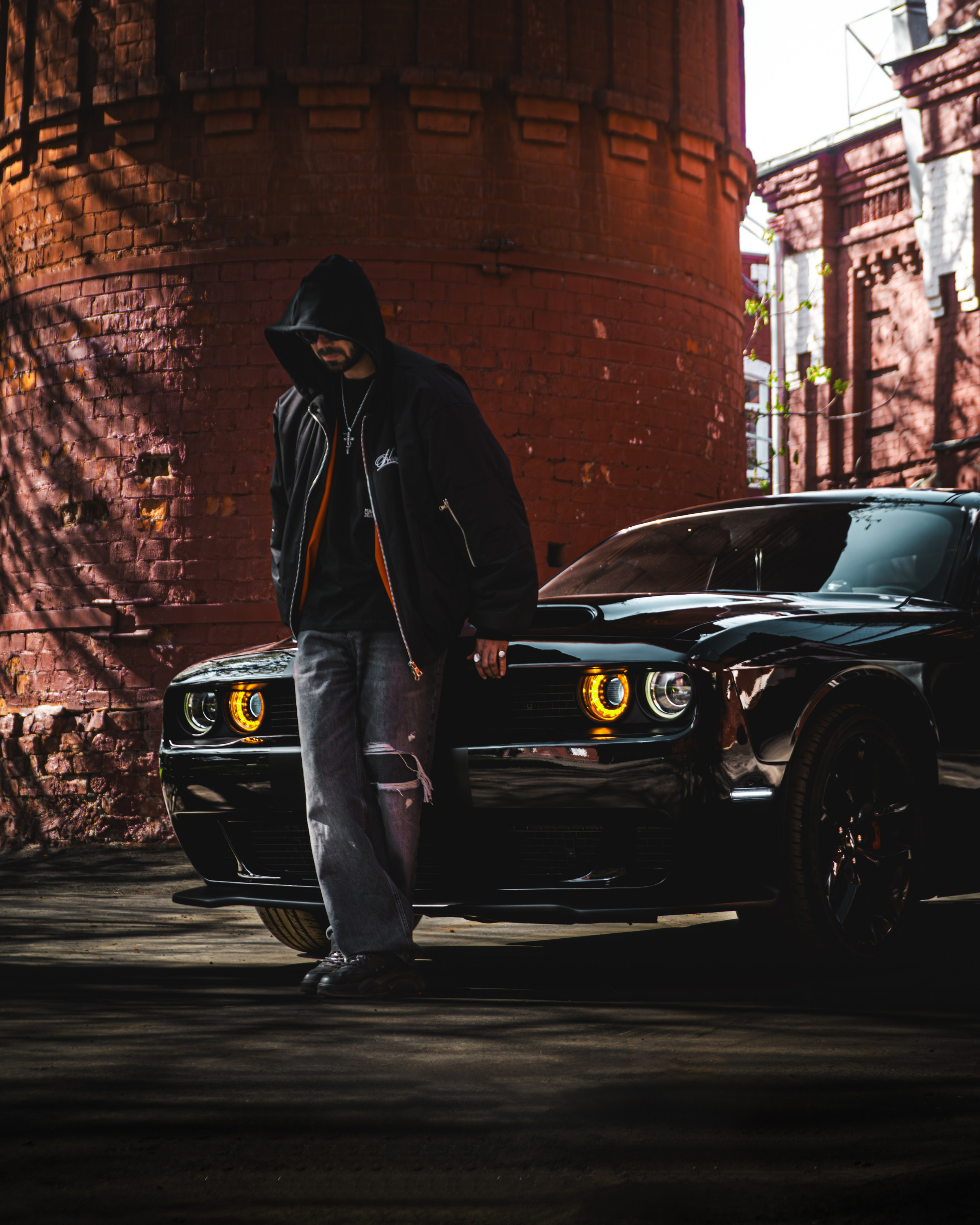CHALLANGER & CORVETTE. Автомобильный фотограф в Москве