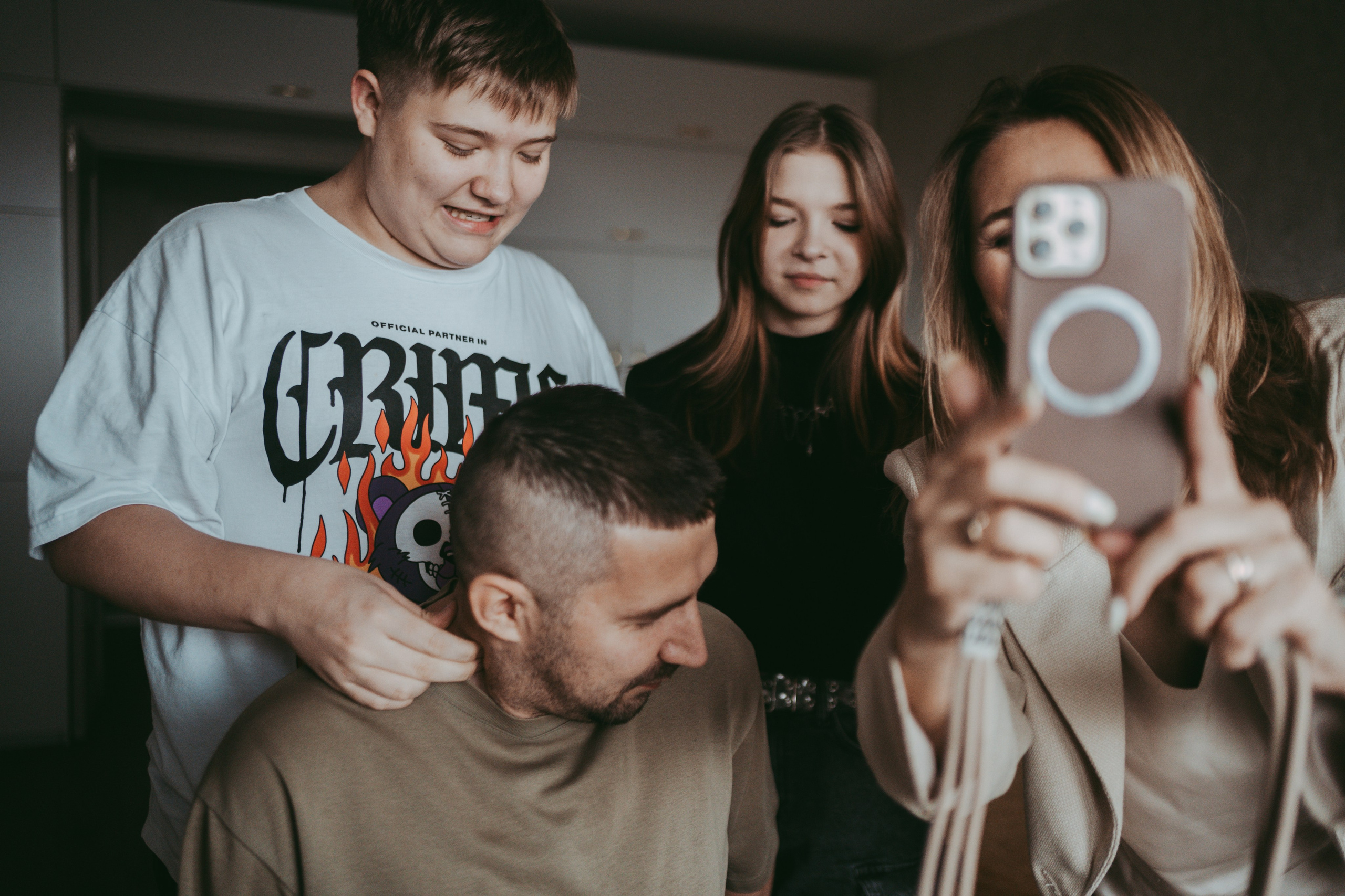 Маша и ее семья. Семейный фотограф в Москве и Подмосковье Иванова Нина