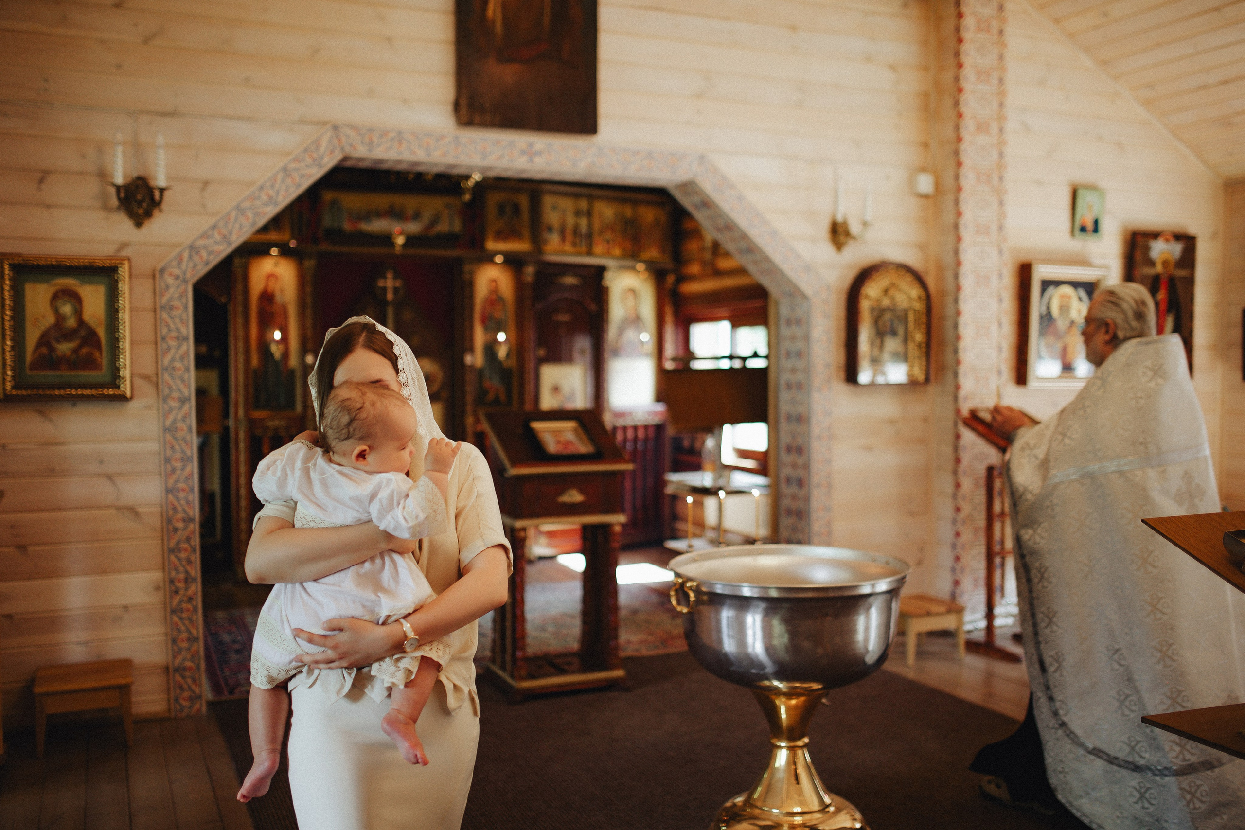 Таинство Крещения Мирославы. Фотограф в Москве Алёна Гладкова
