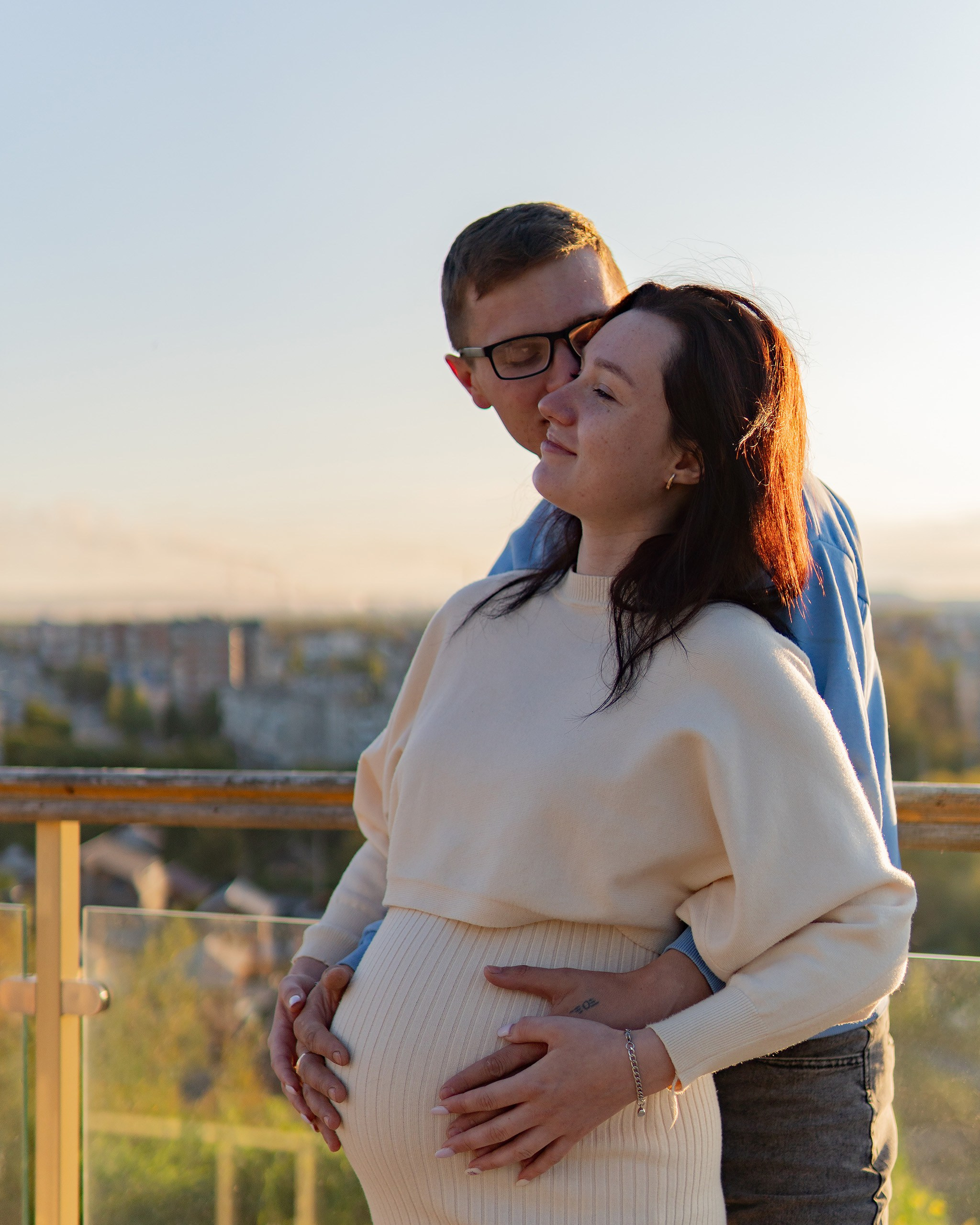 Love story \ Нежная фотосессия Евгении и Олега, ожидающих пополнения в семье. Локация: Ачинск, Берёзовая роща. Hannanovmoments