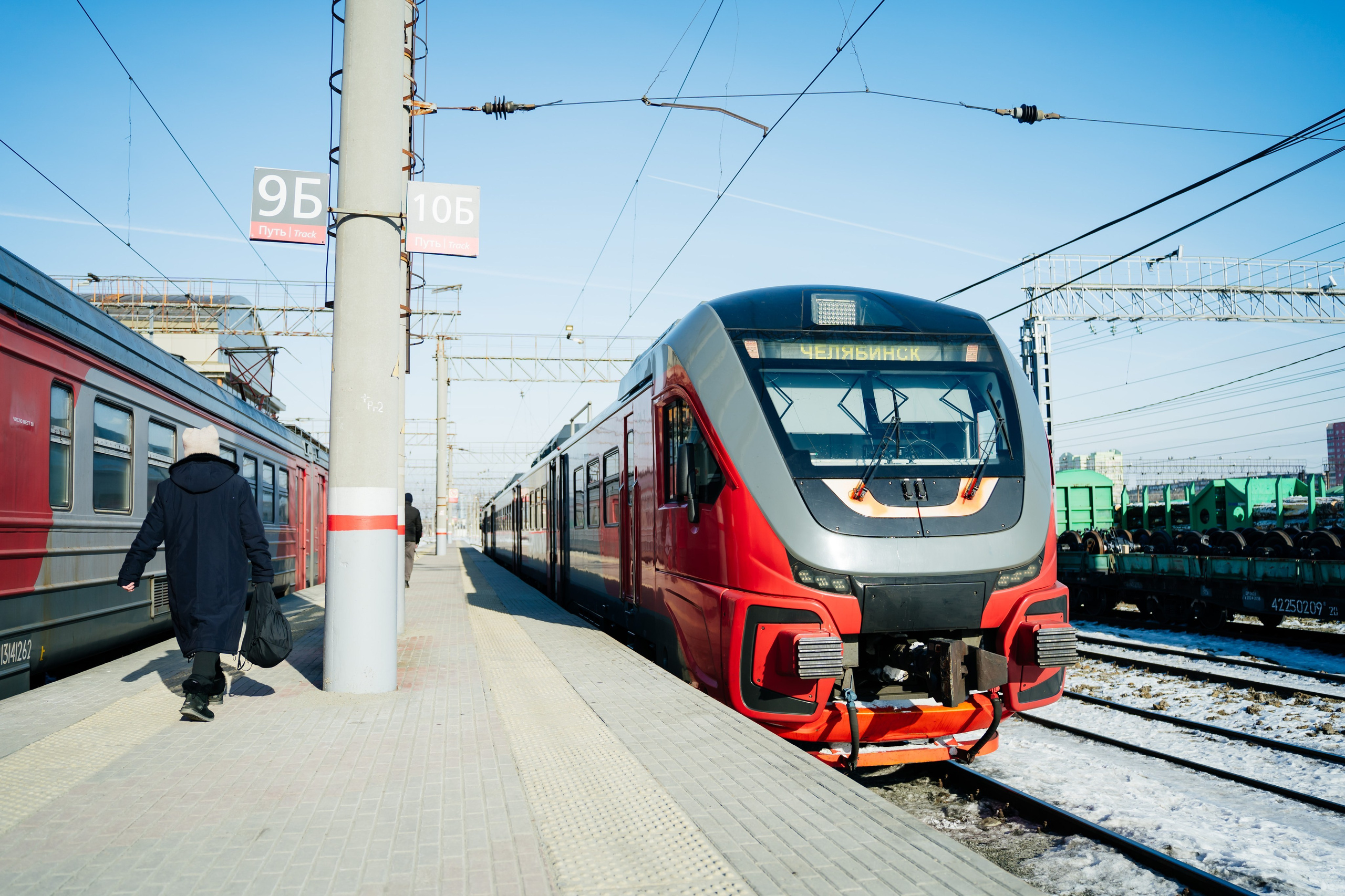 Съемка поезда для РЖД. Видеограф и Фотограф в Челябинске Ксения и Владимир Рюмины