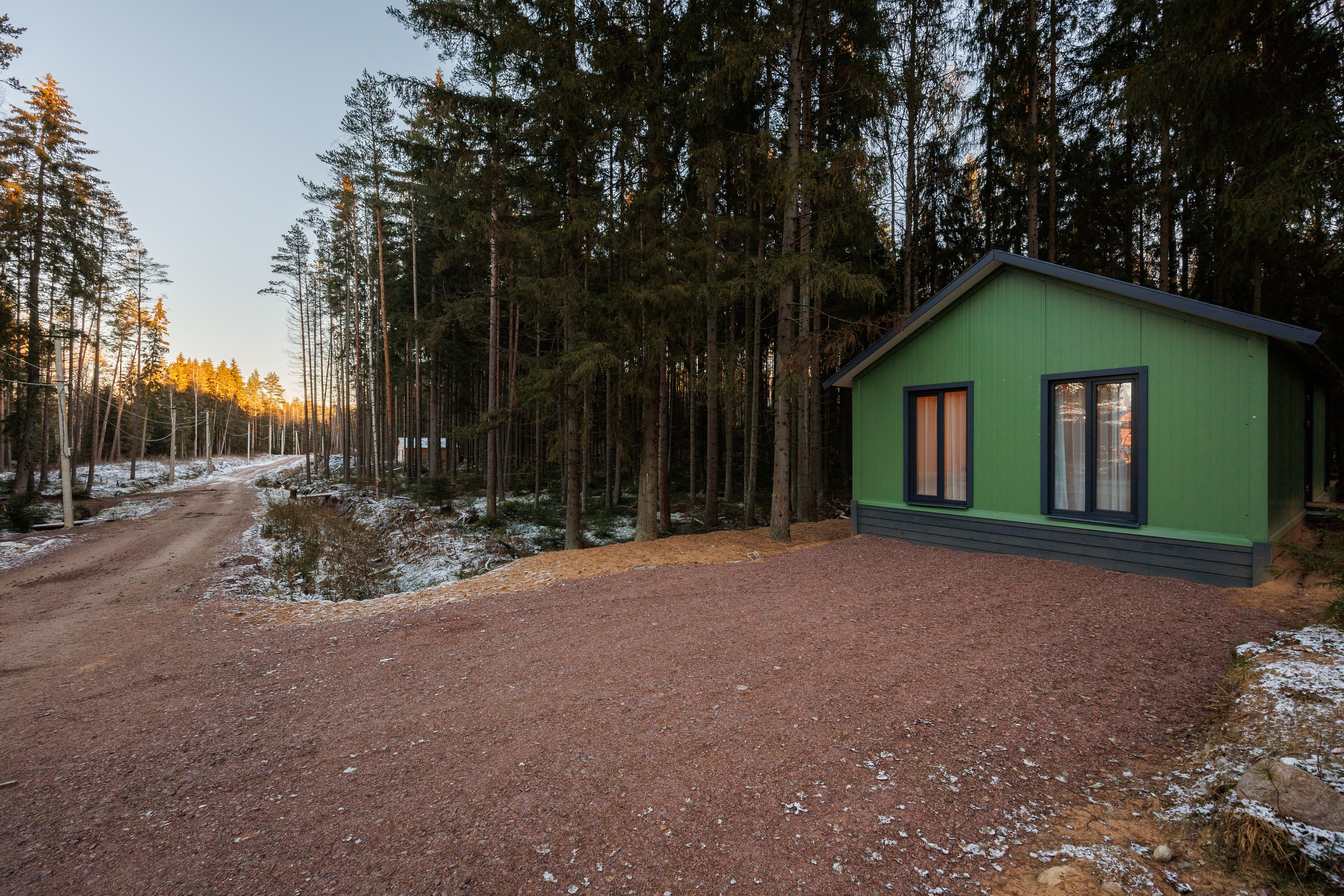 Фотосъёмка загородного дома в Ленинградской области