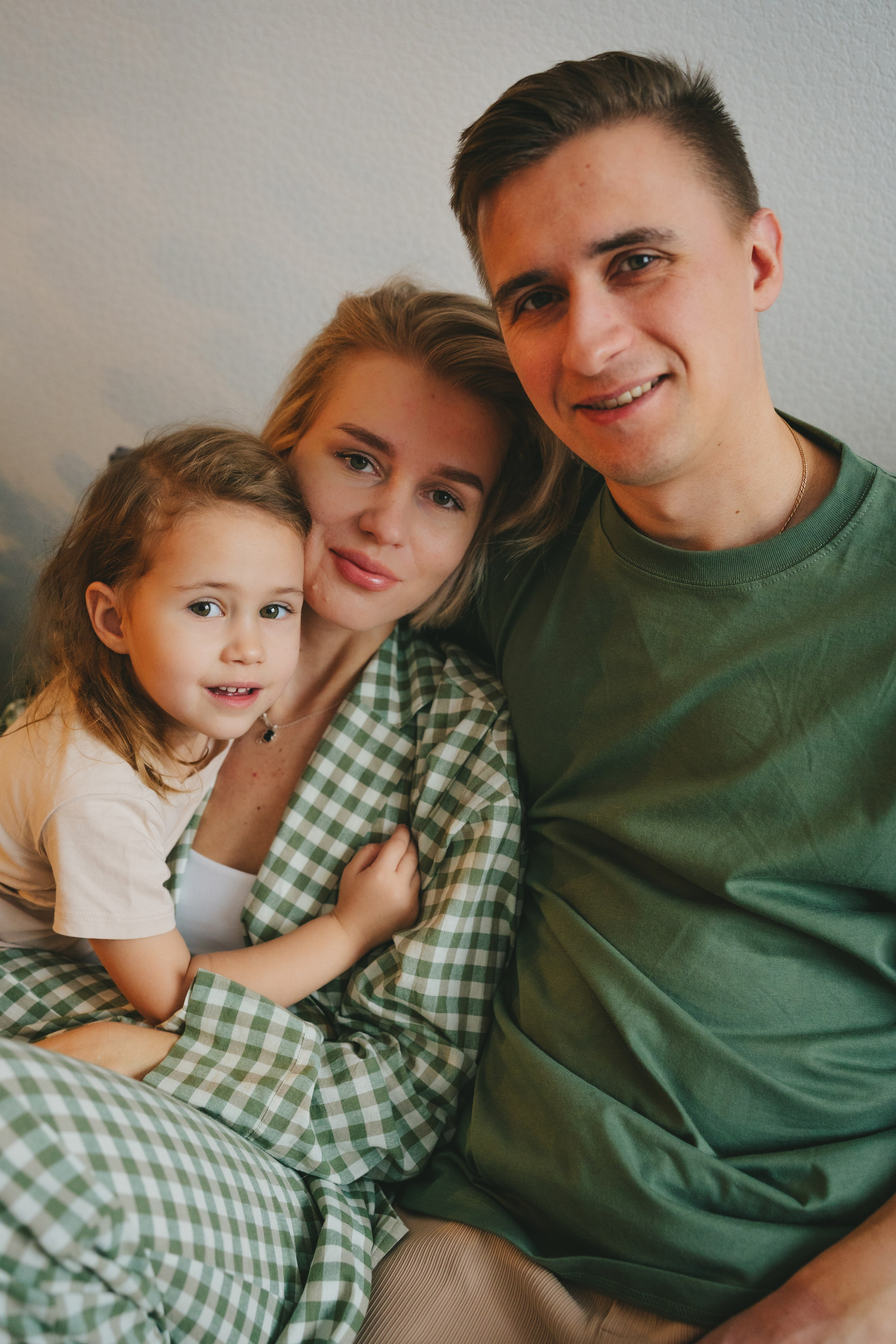 Домашняя новогодняя семейная съемка. Фотограф Екатерина Канчалаба