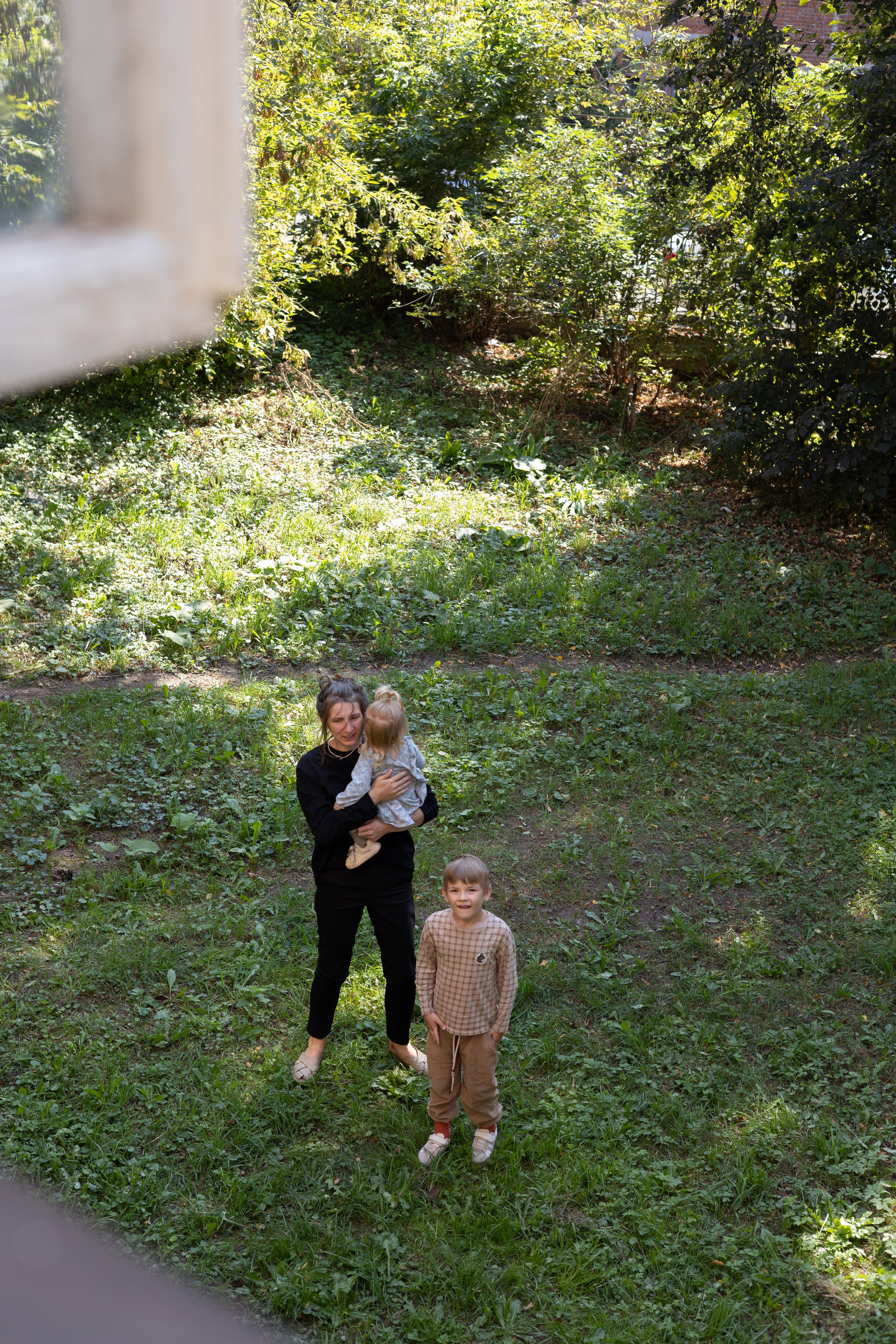 Вера и дети в мастерской. Портрет художника. Марина Лавинская Фотограф из Москвы