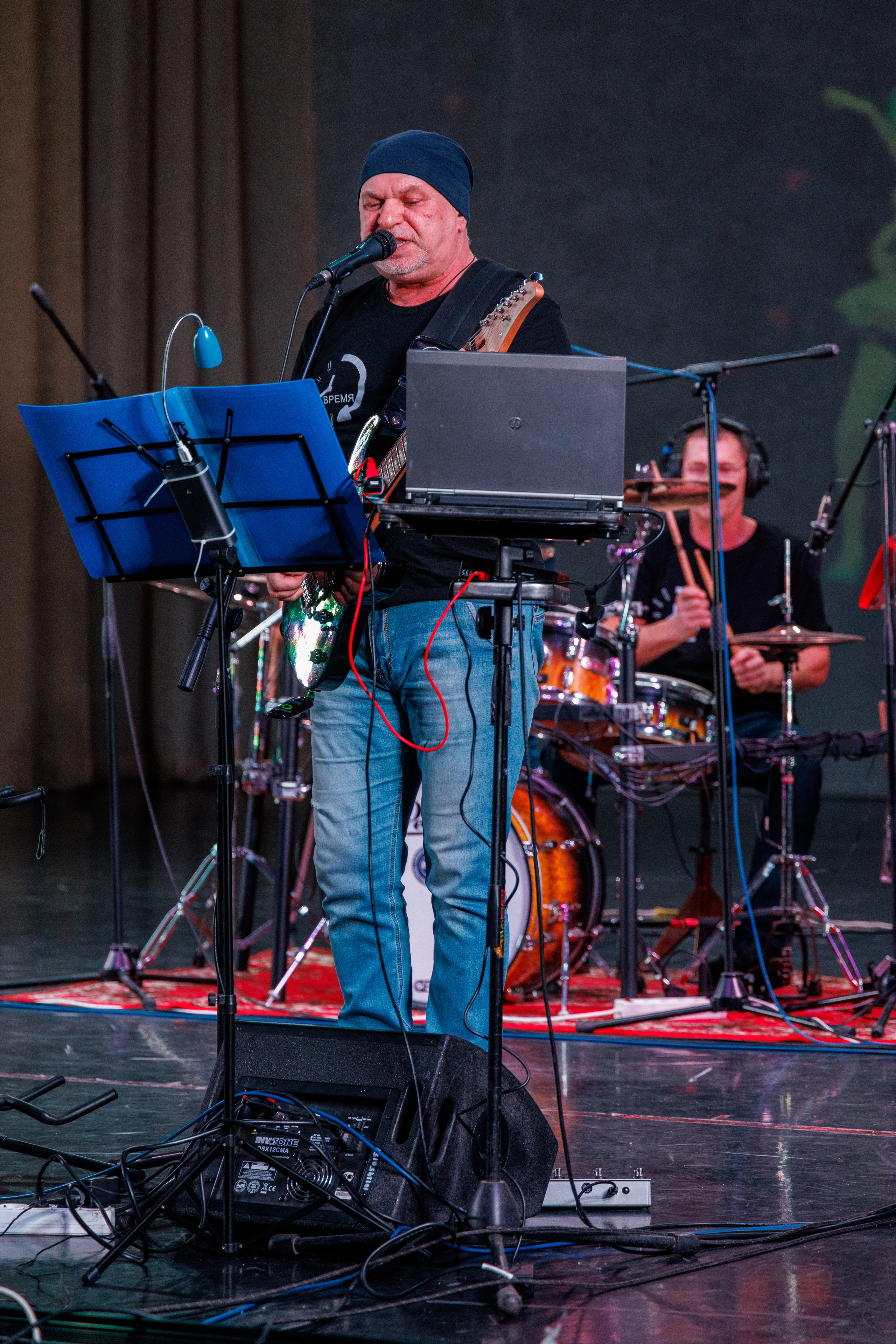 Концерт группы «Время». Фотограф Сергей Старых. Мценск