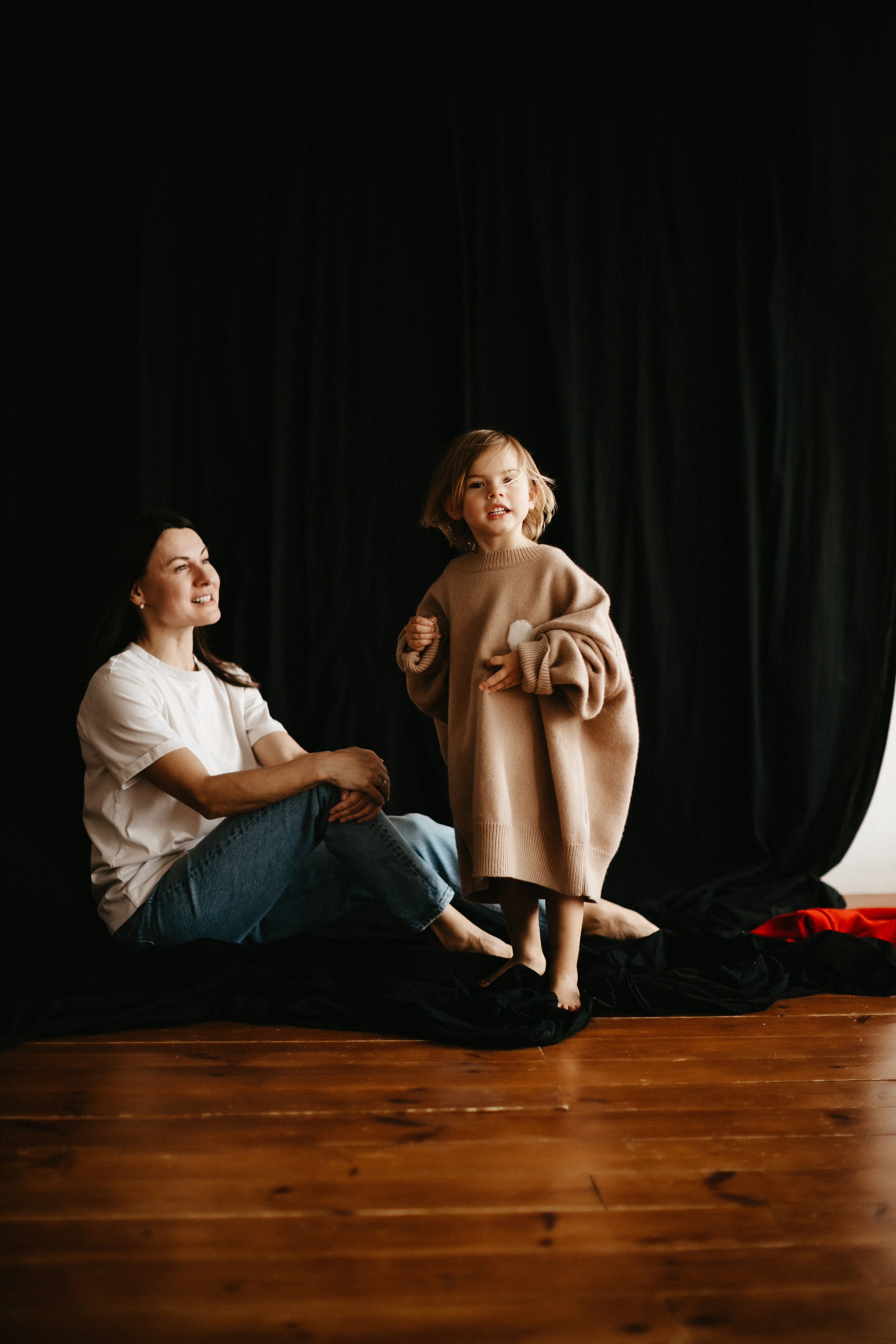 Мама и девочки. Евгения Пелипас