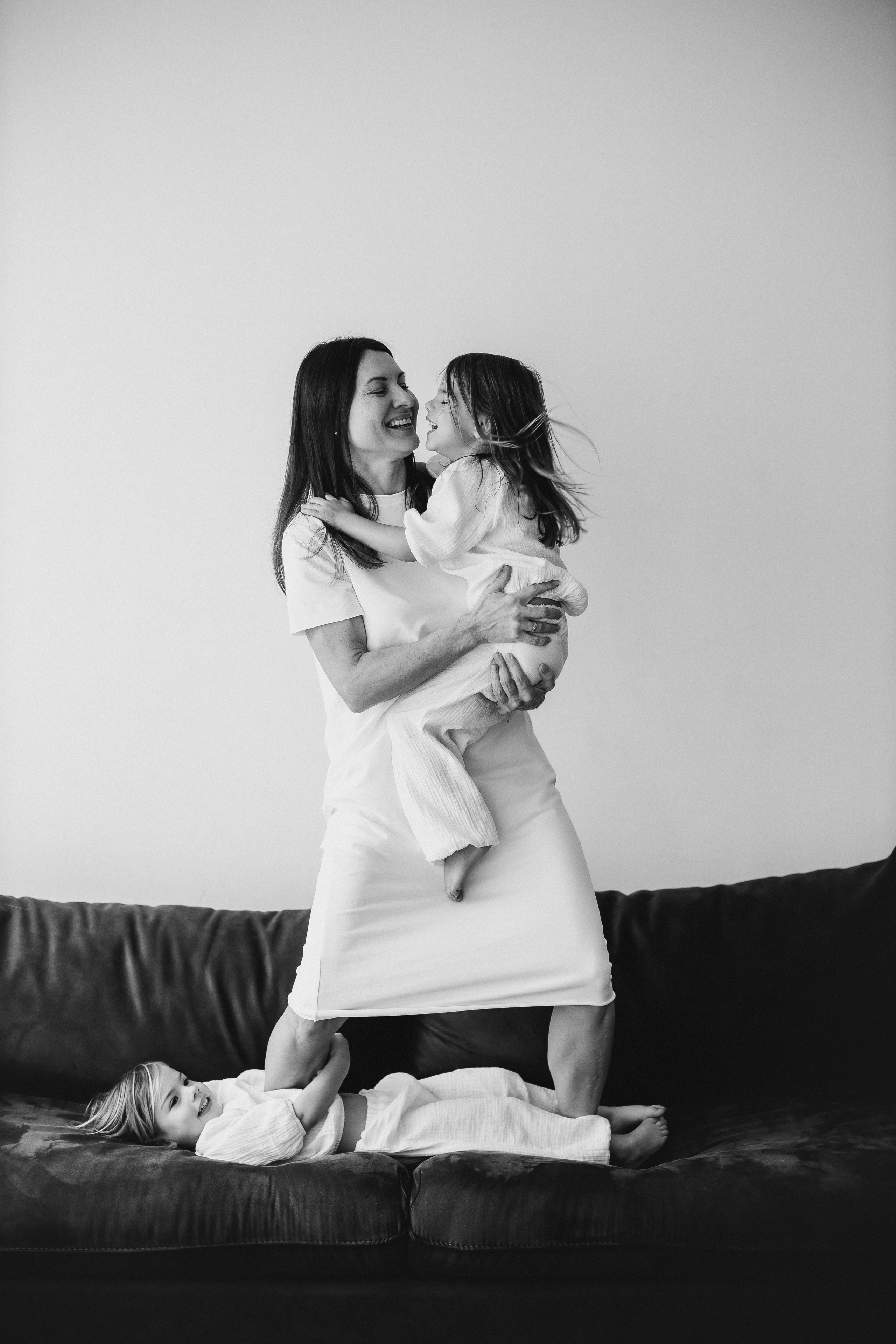 Мама и девочки. Евгения Пелипас