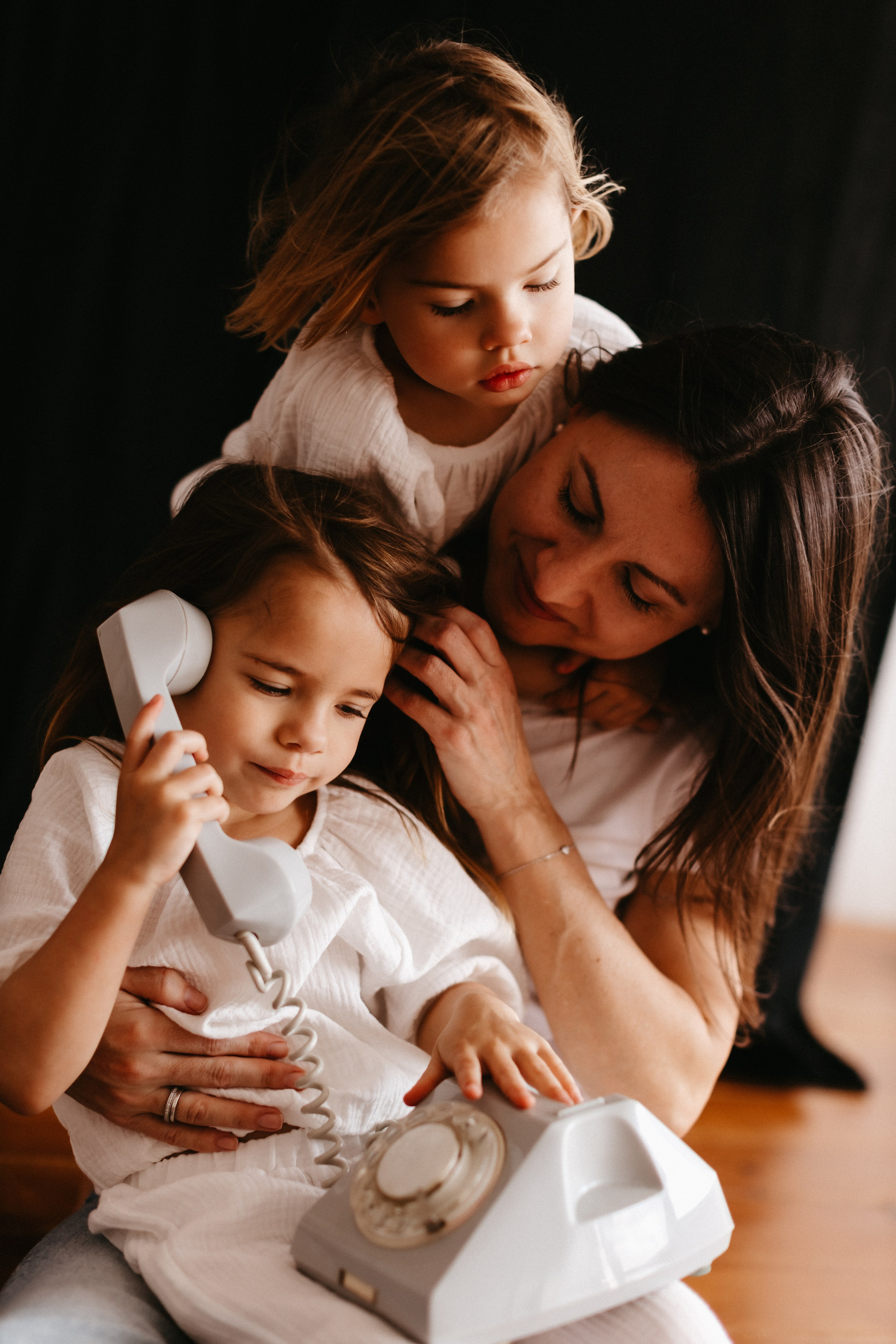 Мама и девочки. Евгения Пелипас