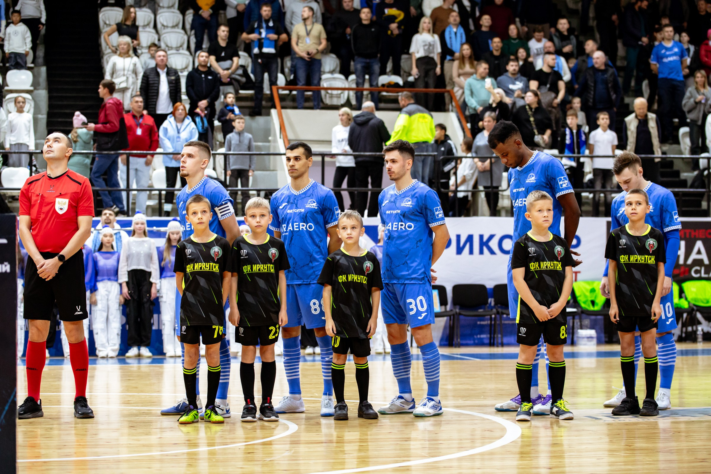 БЕТСИТИ Суперлига по футзалу | ИрАэро — Синара | 11.10.25. Фотограф в Иркутске Евгения Айвазова