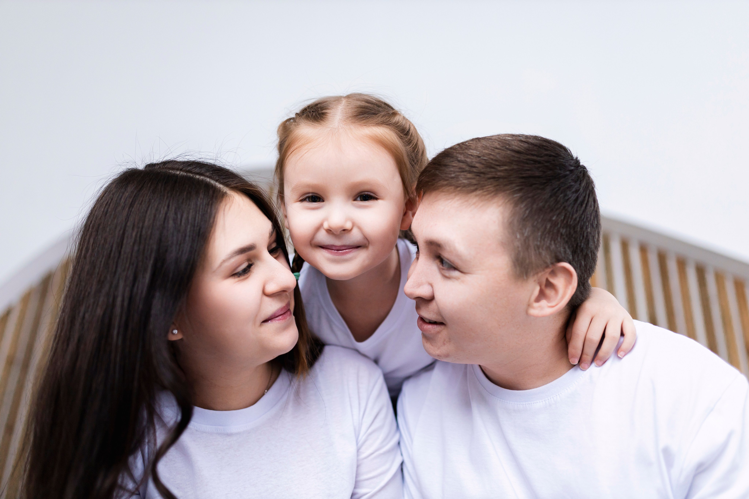 Фотосессия в студии для Дениса Ульяны и Киры. Фотограф Каримов Виктор