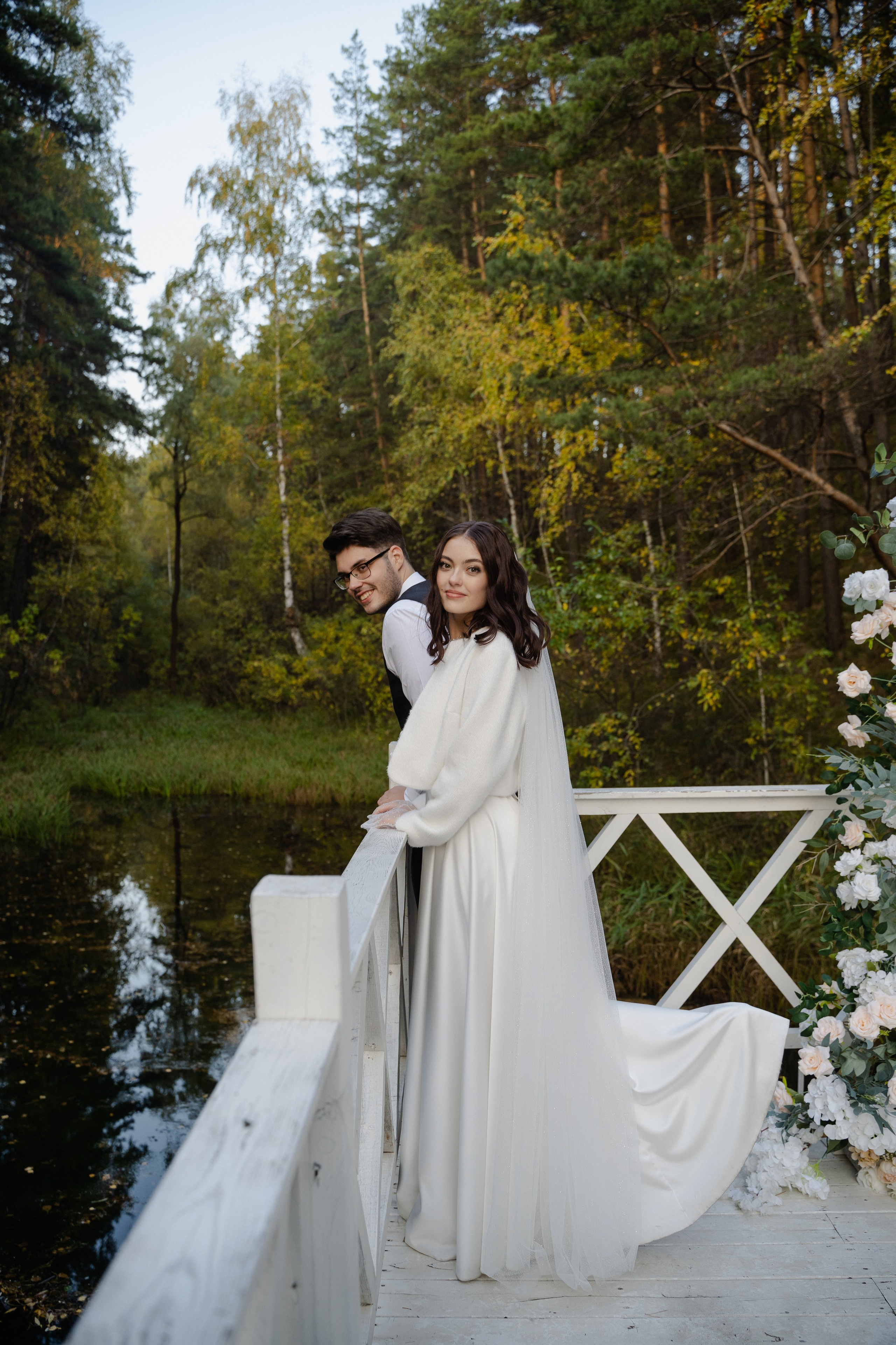 Ксения и Василий. Хвоя. Фотограф Аля Овчарова