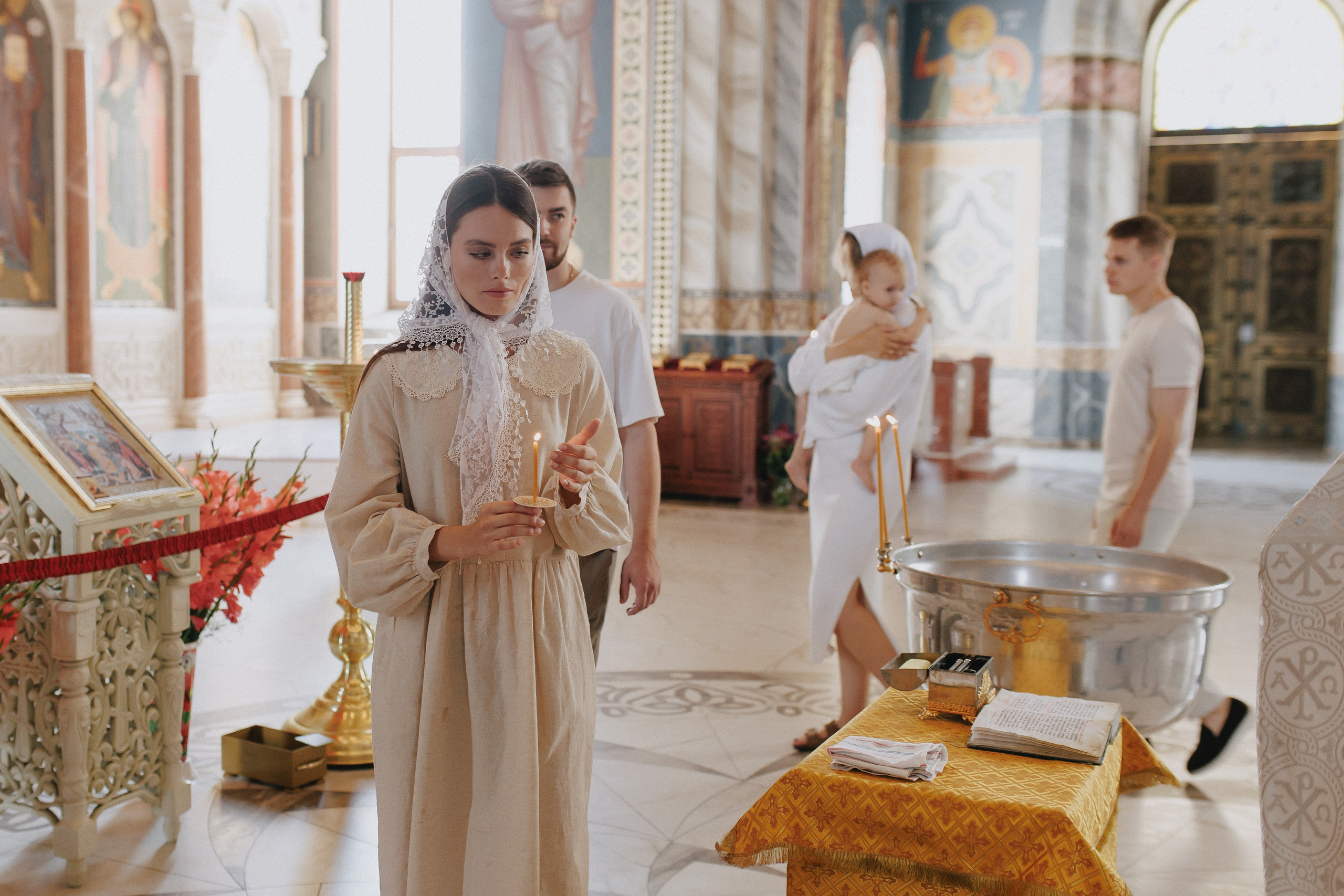 Крестины Василисы. Фотограф Иркутск Антипин Сергей