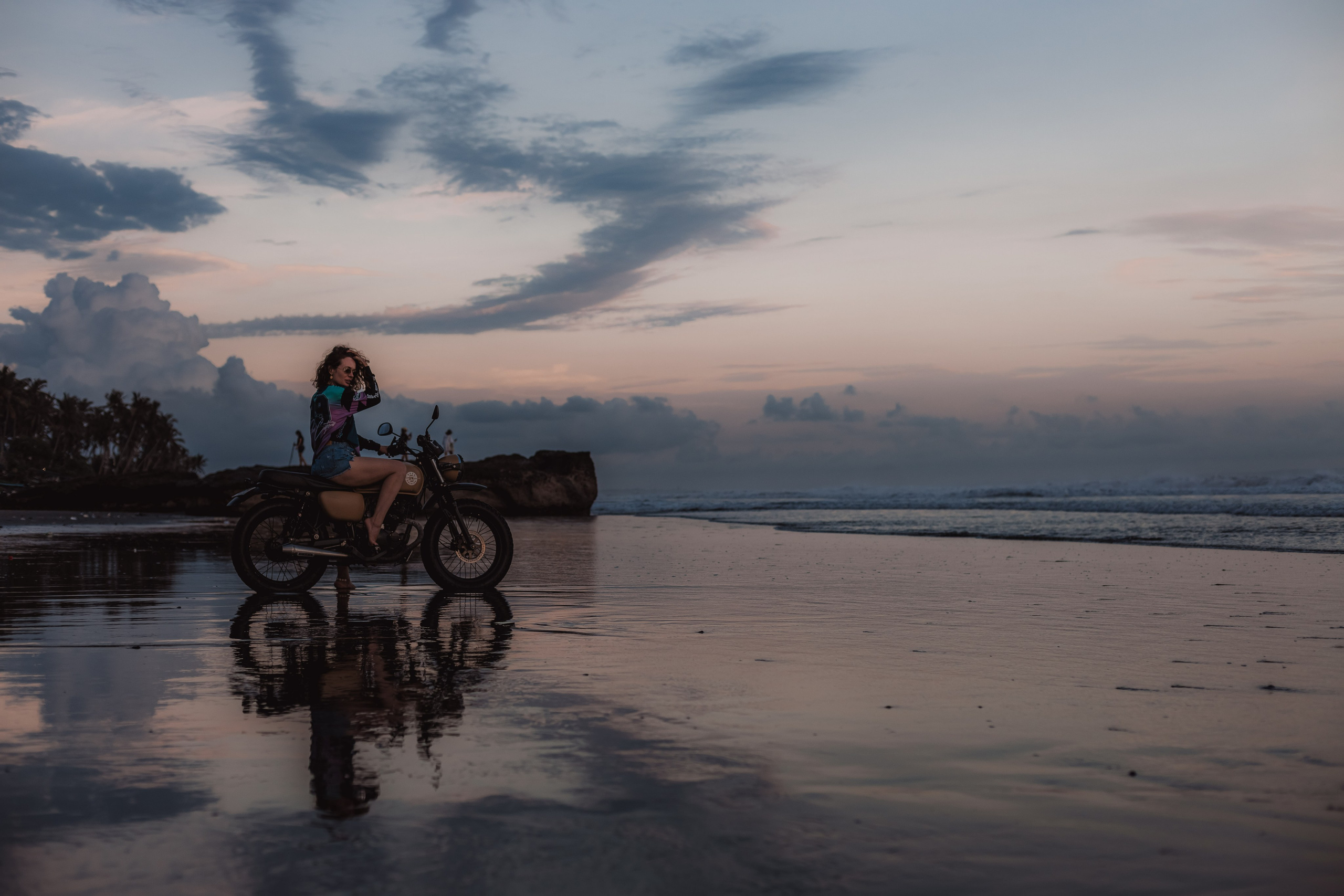 Moto babe. Mariam Bagdasaryan