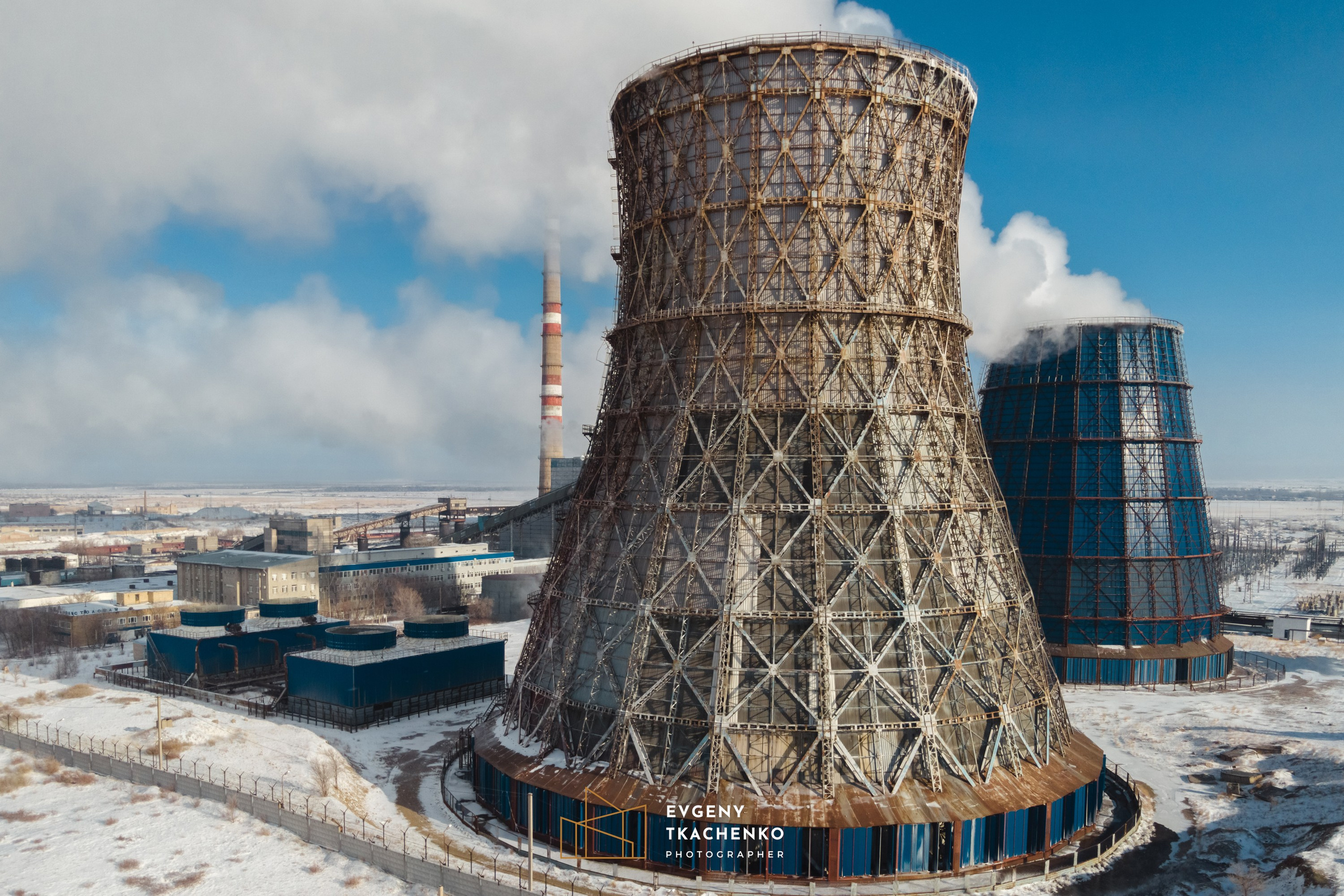 Карагандинская ТЭЦ-3. Архитектурный и интерьерный фотограф в Казахстане