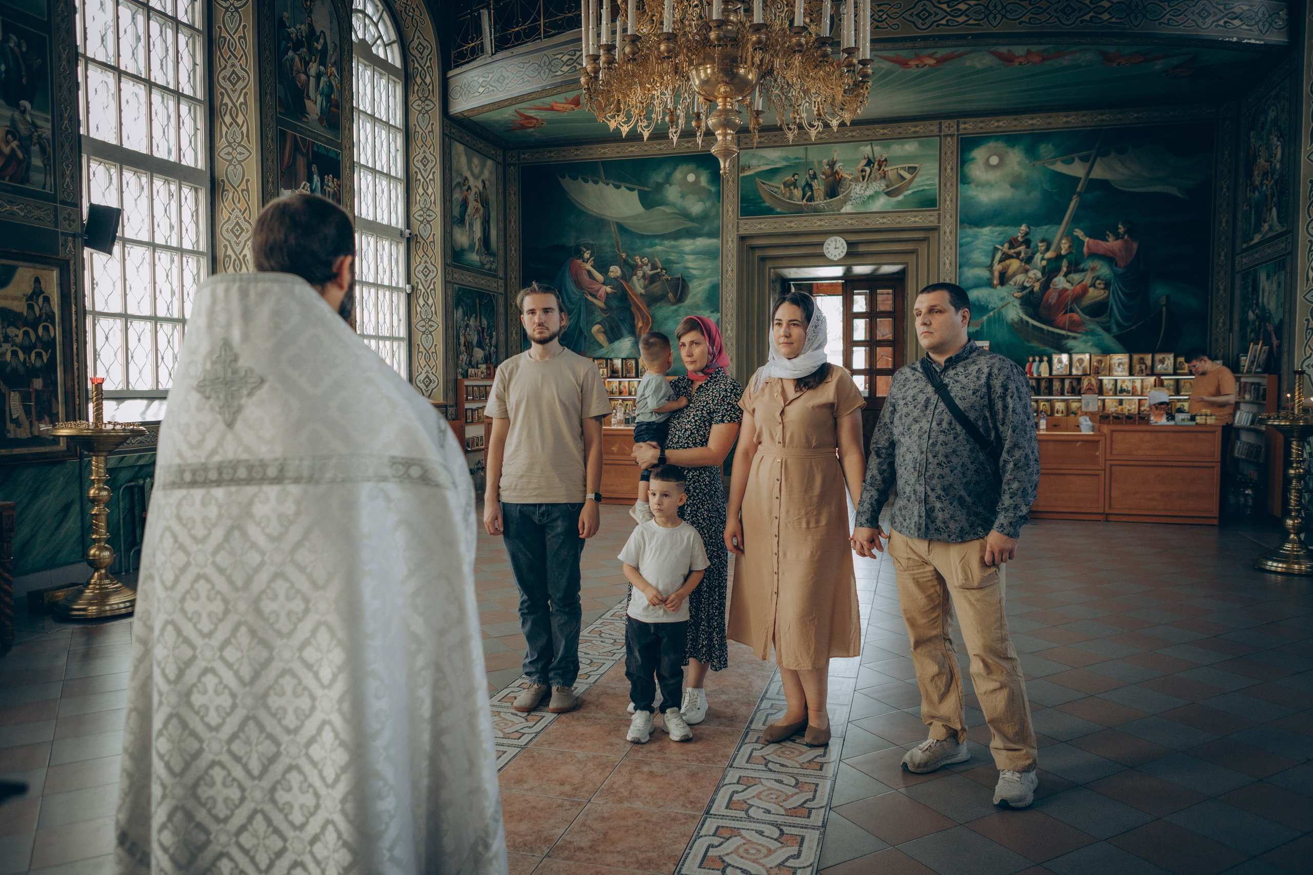 Крещение Николая и Даниила. Семейный фотограф и фотограф на роды в Ростове-на-Дону Мухина Виктория