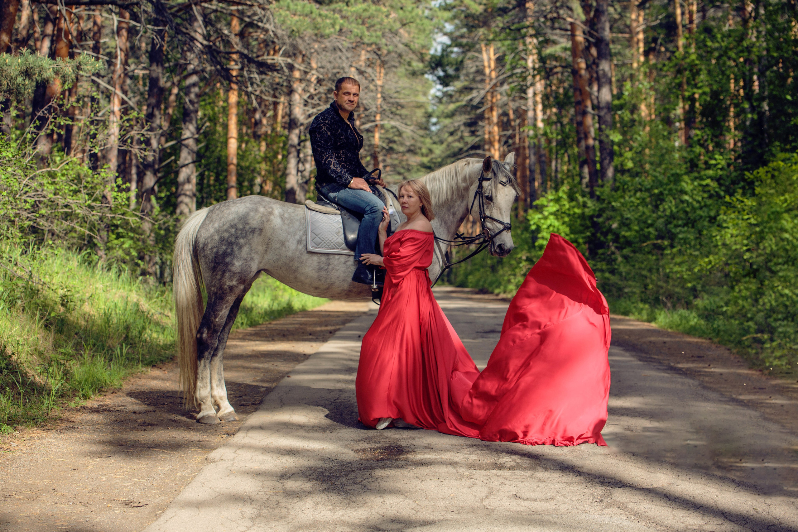 База отдыха Бабушкина дача. Конный фотограф в Красноярске — Любовь Похабова