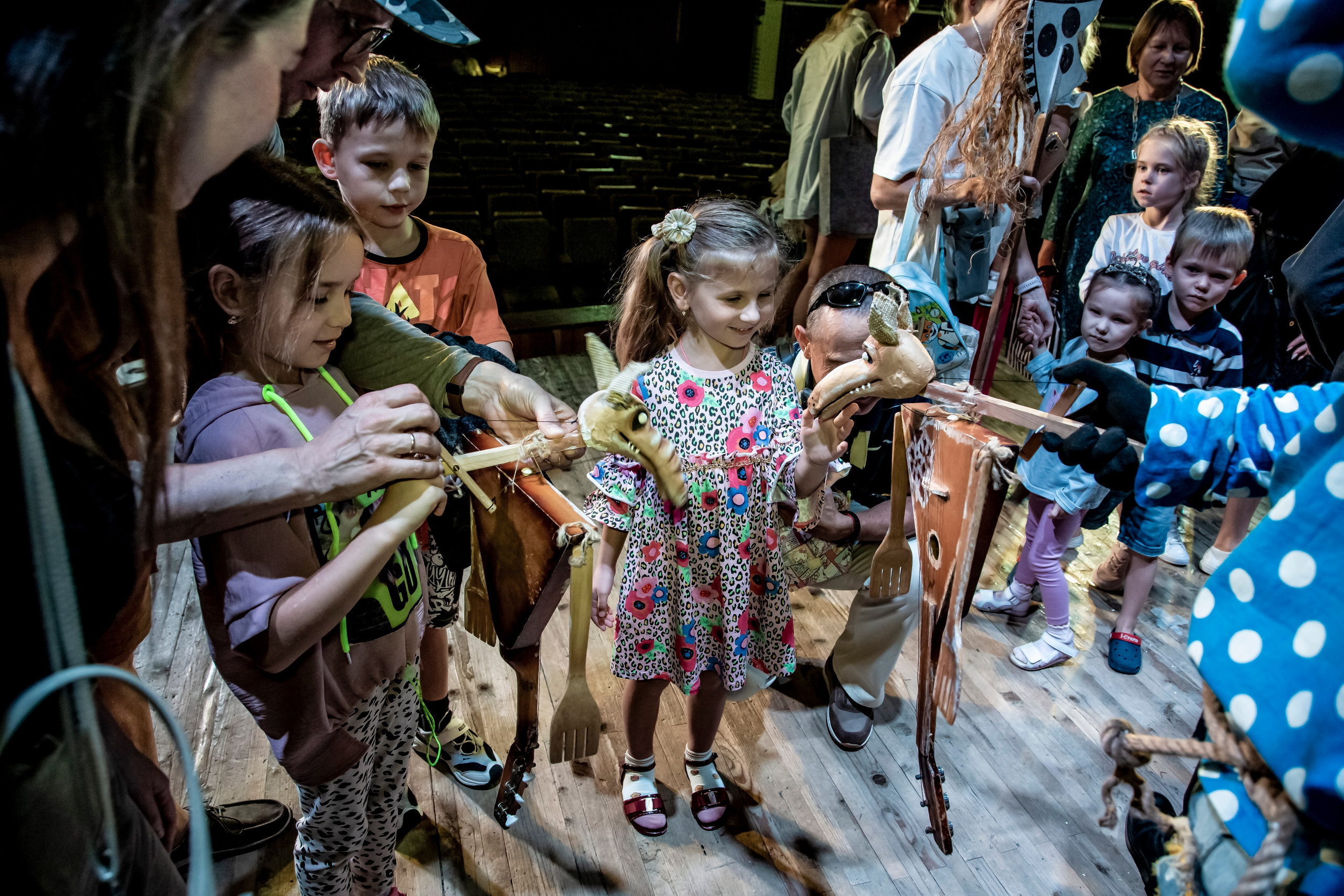 Лапотные сказки спектакль театра Саквояж. Фотограф в Сочи Юрий Шептаев
