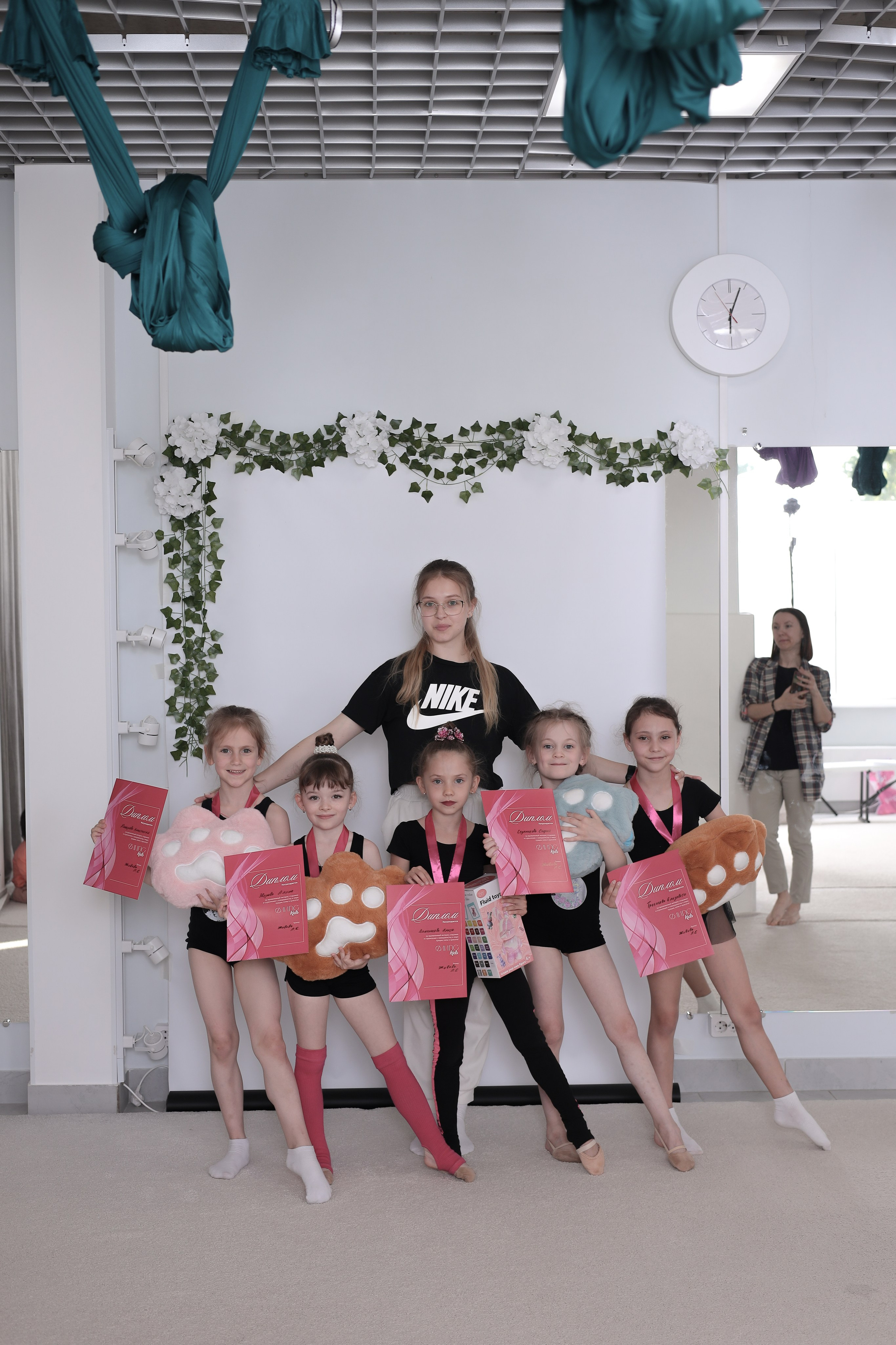 Открытый урок гимнастика. Фотограф Надршина Лилия