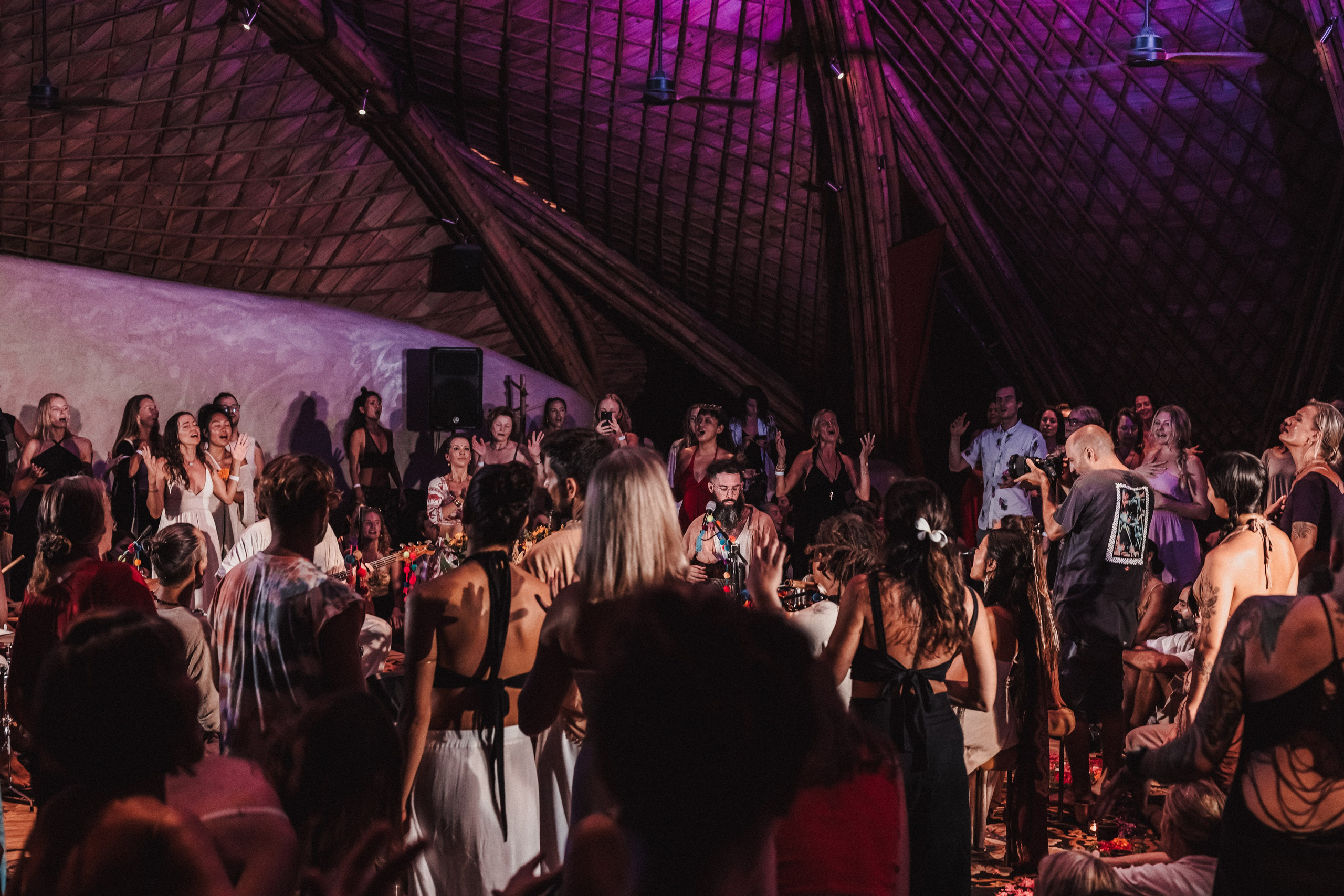 Hanuman Project kirtan at Alchemy march. Mariam Bagdasaryan