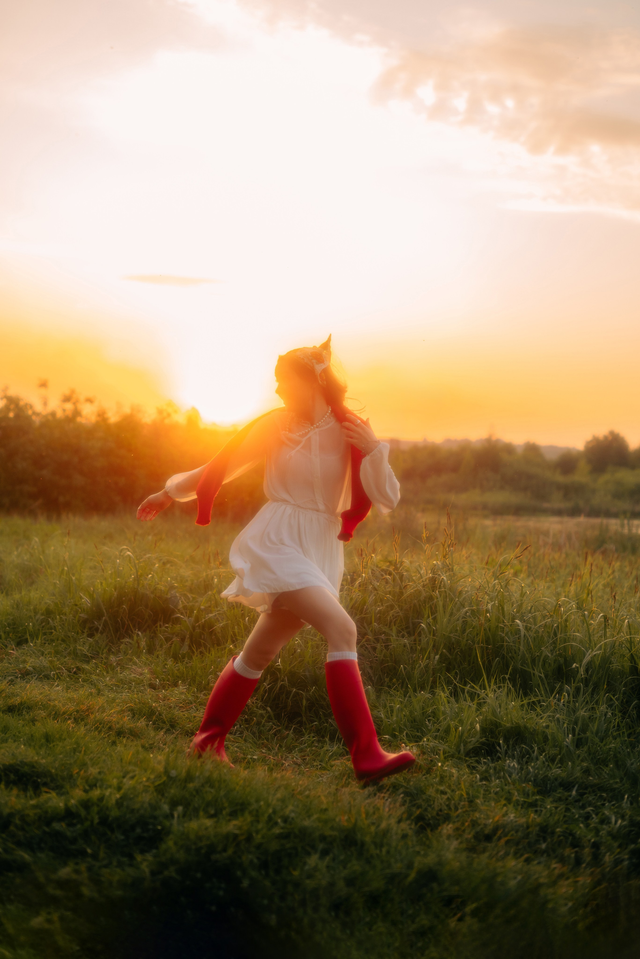 Фотосессия в деревенском стиле в Сухово г. Кемерово