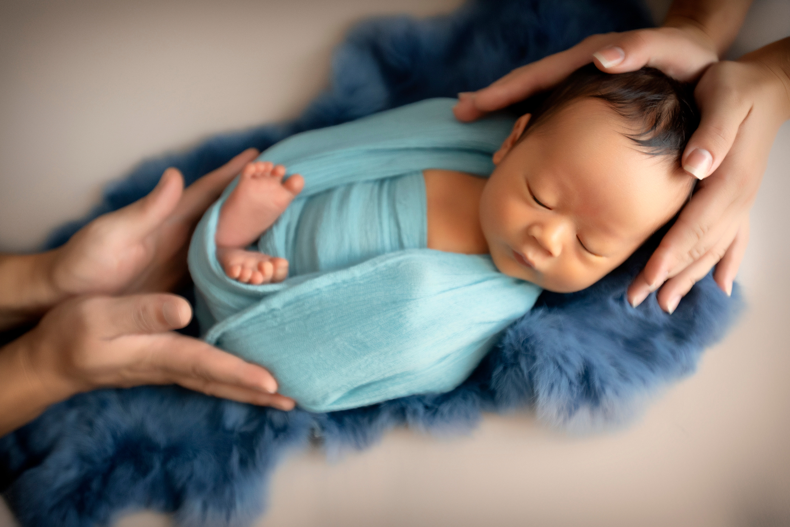 Newborn. Фотограф в Корее Фотограф новорождённых Семейный фотограф