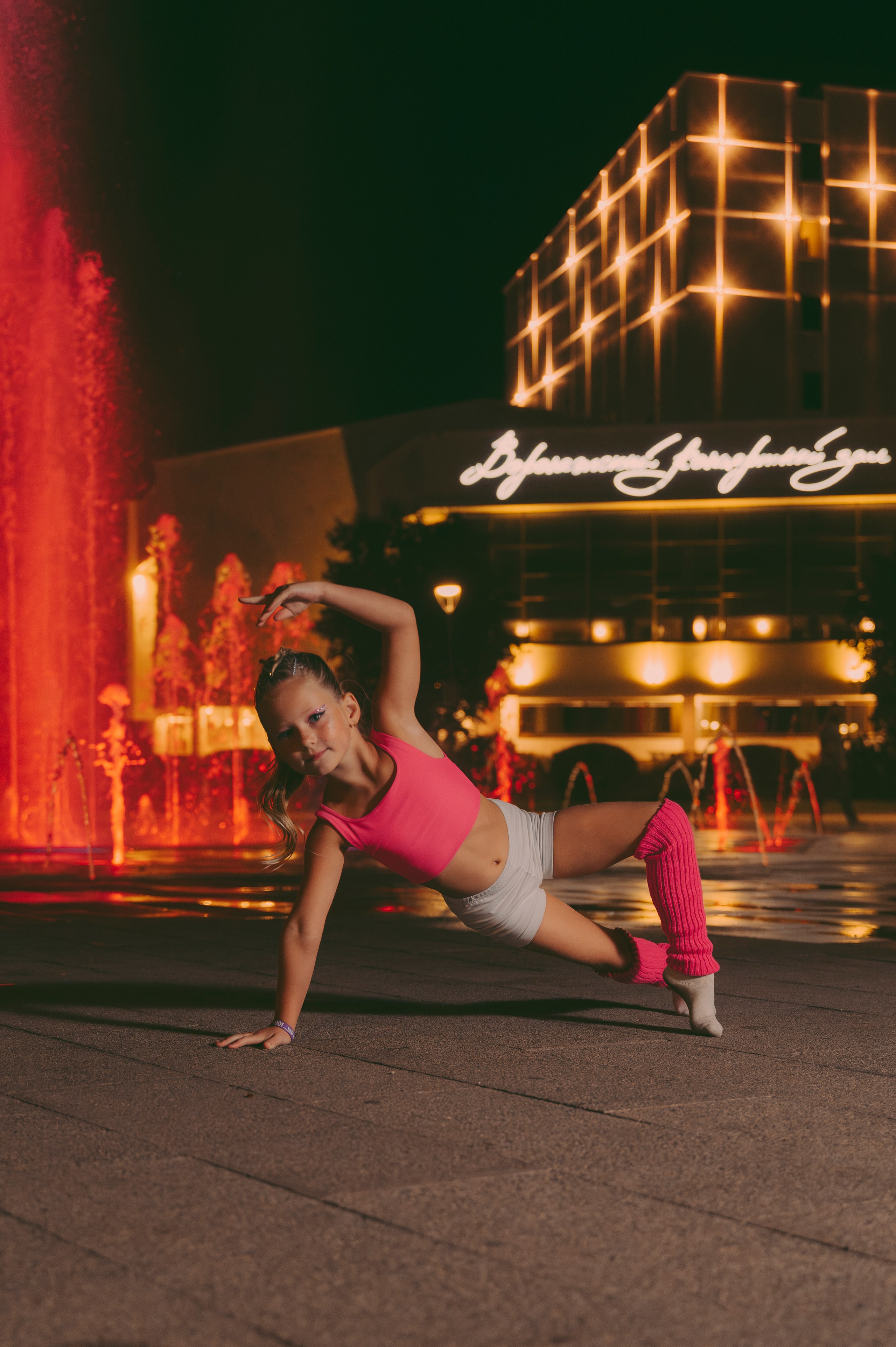 Съёмка EnDehors в вечернем городе. Фотограф Сергей Дружков (Воронеж / Липецк)