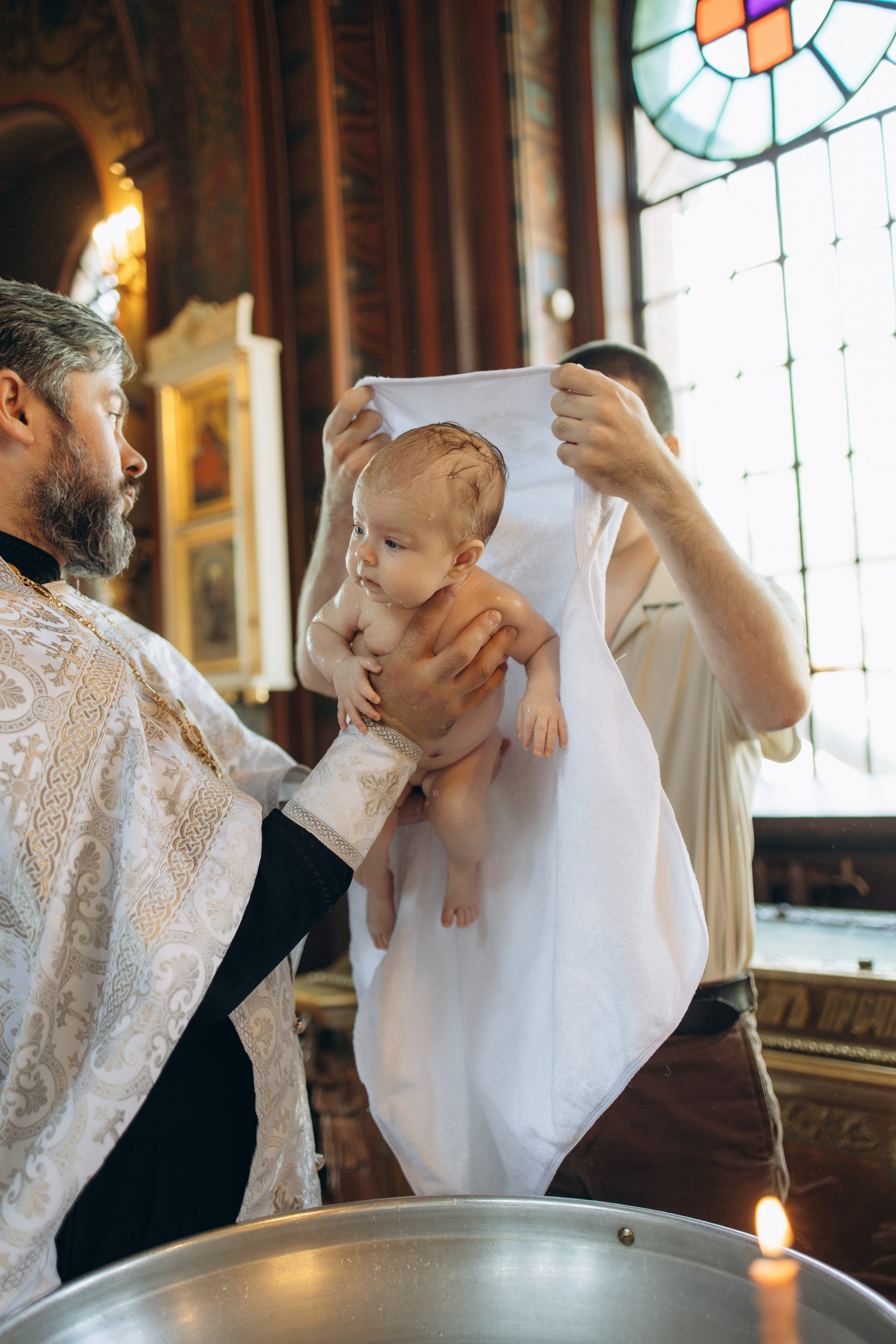 Крещение. Самый теплый фотограф в Краснодаре Рябоконь Ксения