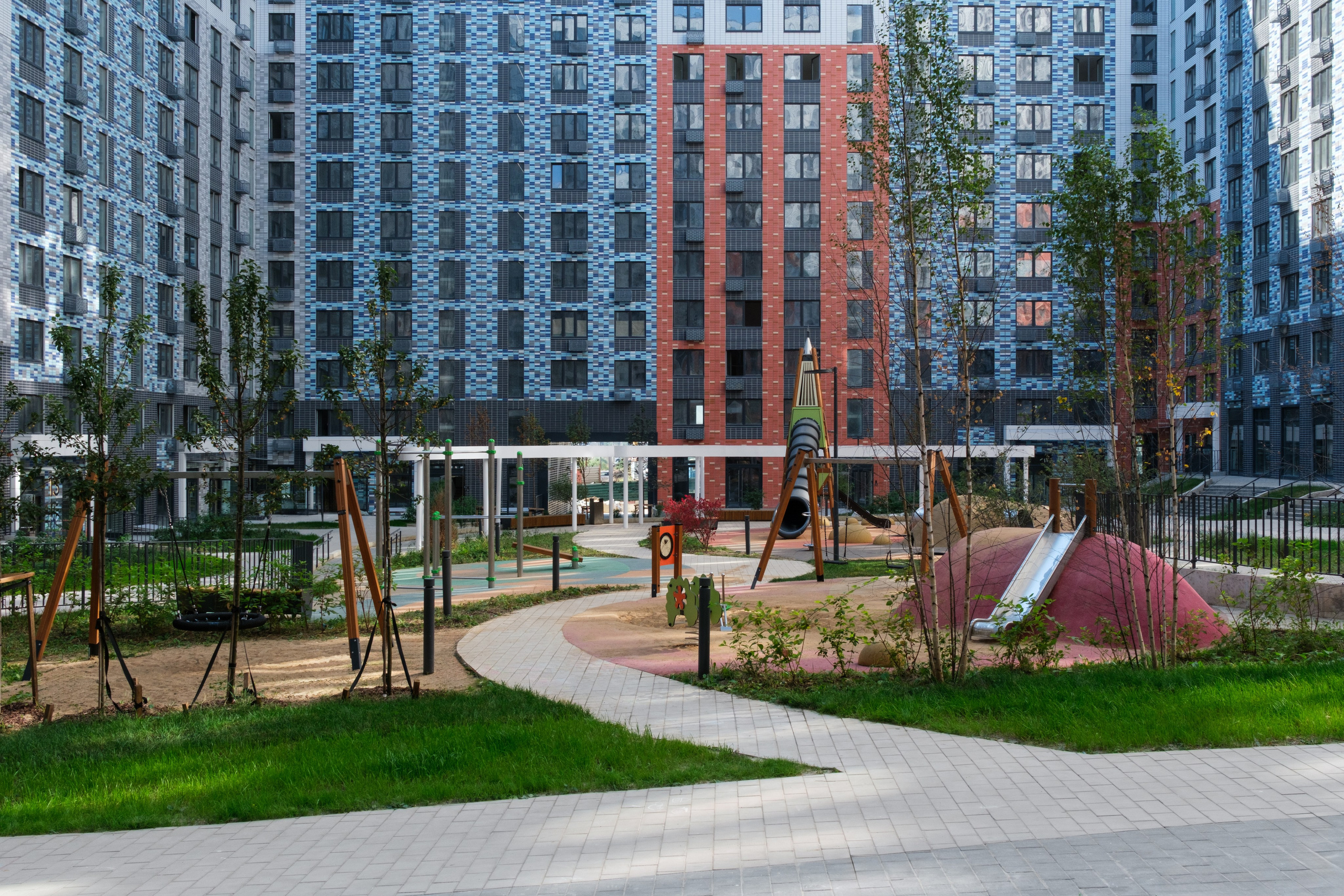 Жилой комплекс «ЭкоВидное 2.0» | Бюро А4 | 2025. Михаил Мулач | Архитектурный фотограф