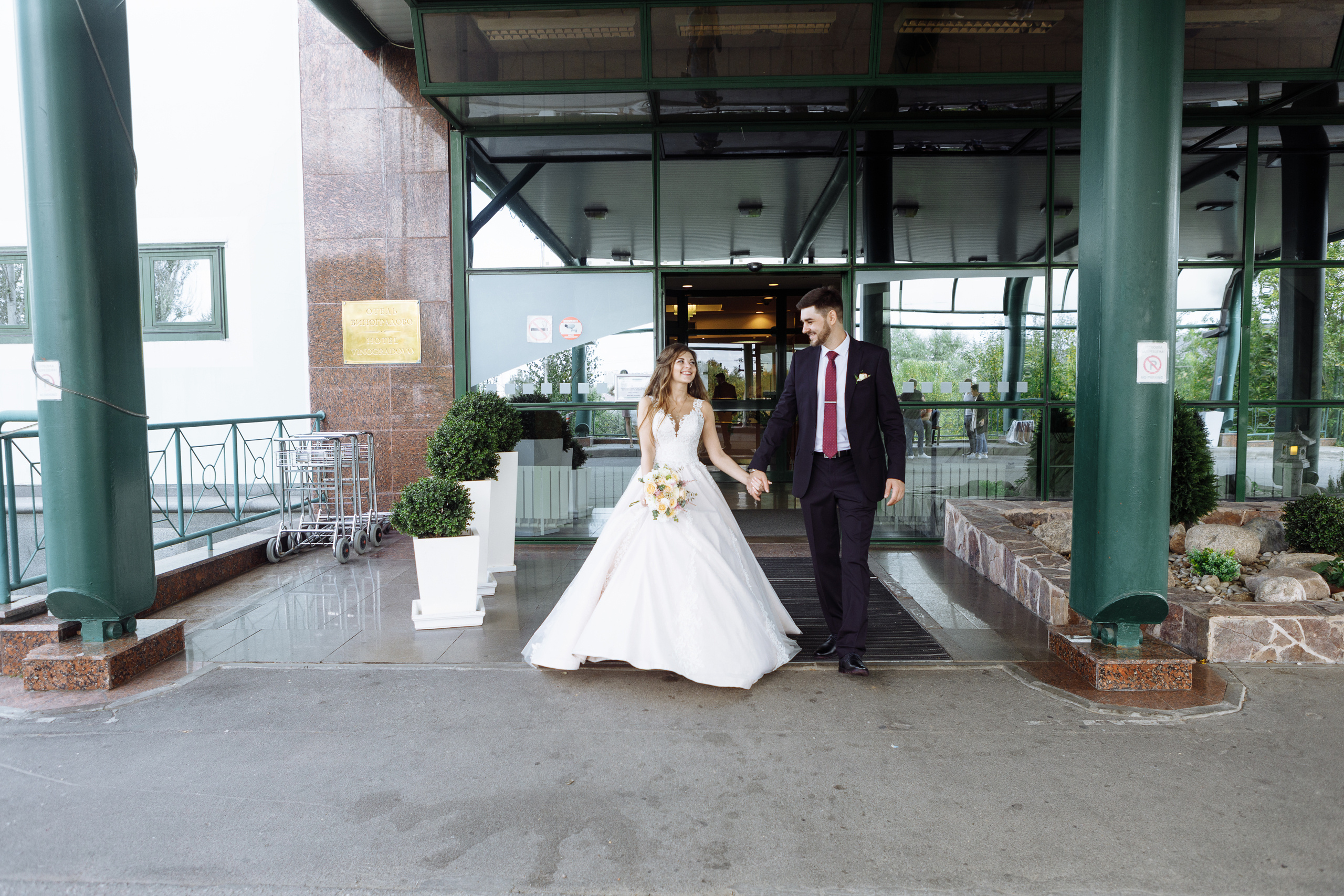 Свадьбы Димы и Саши в яхт-клубе Водник