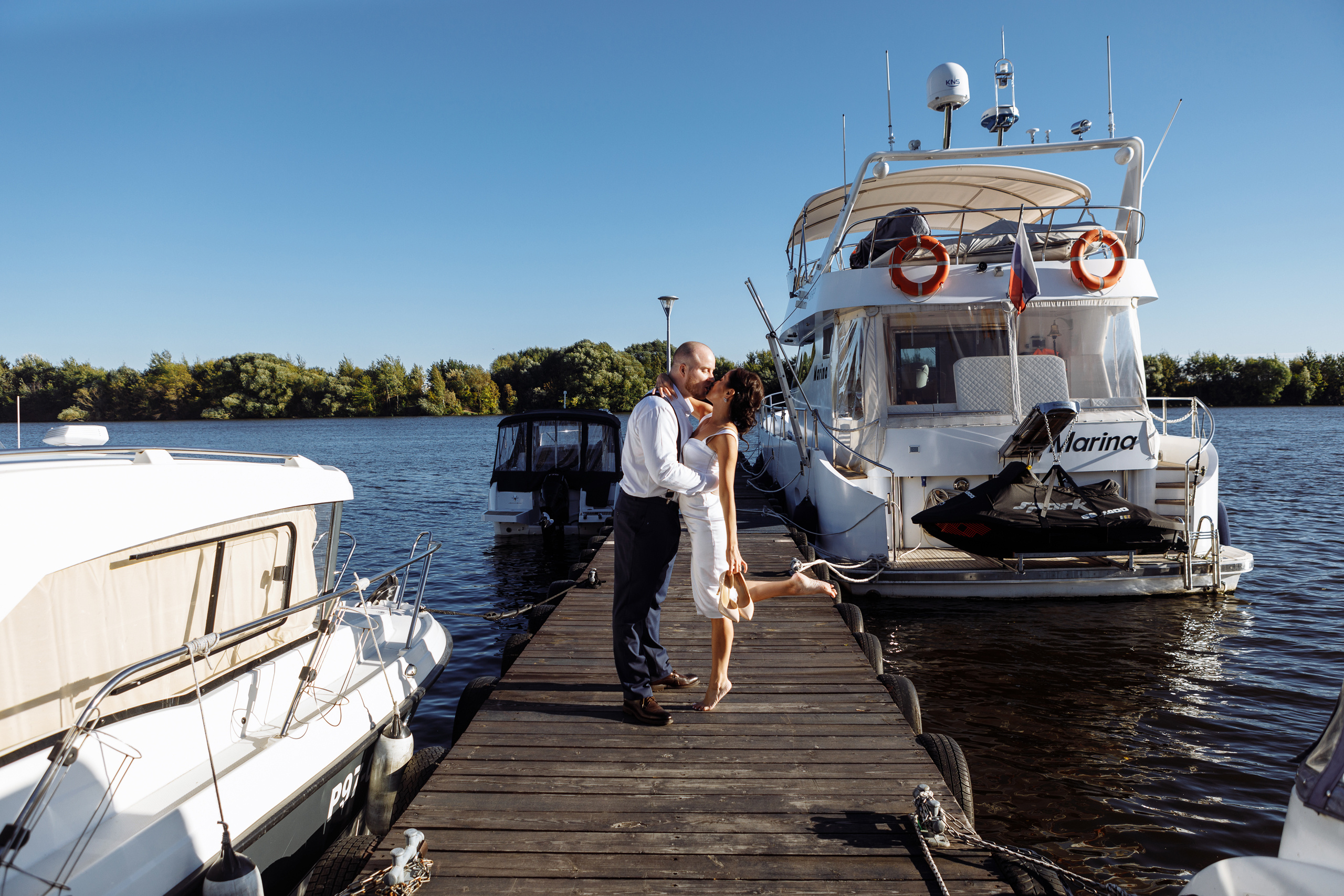 Анонс свадьбы Игоря и Наташи в яхт-клубе