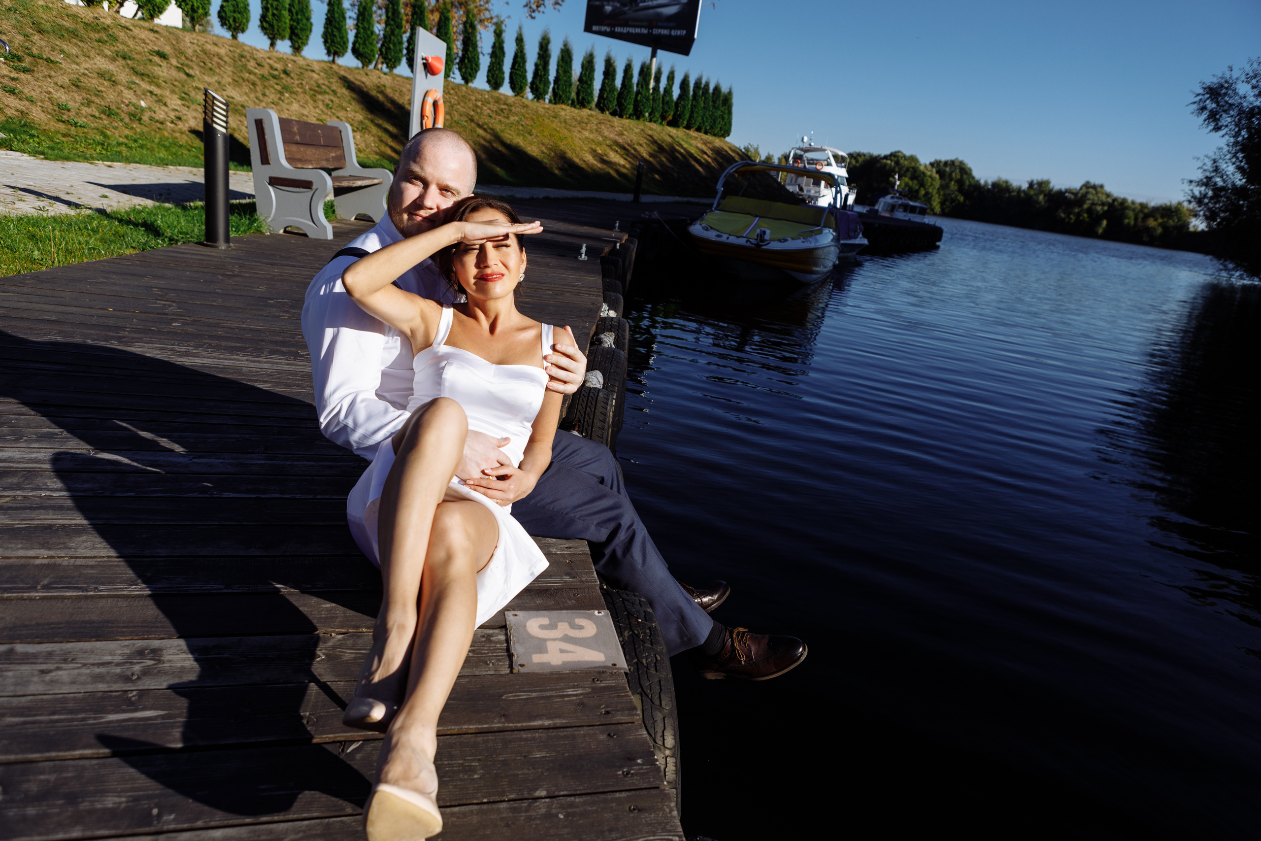 Анонс свадьбы Игоря и Наташи в яхт-клубе