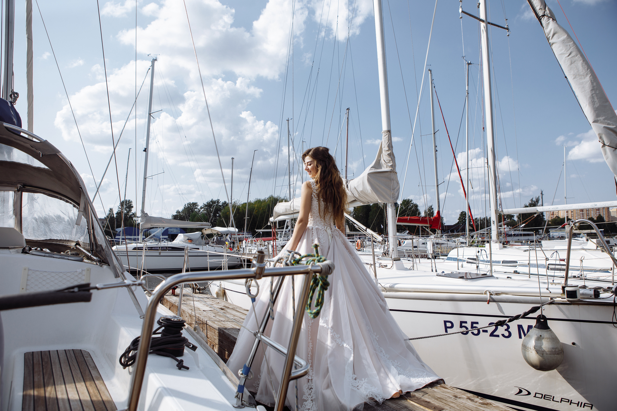 Свадьбы Димы и Саши в яхт-клубе Водник