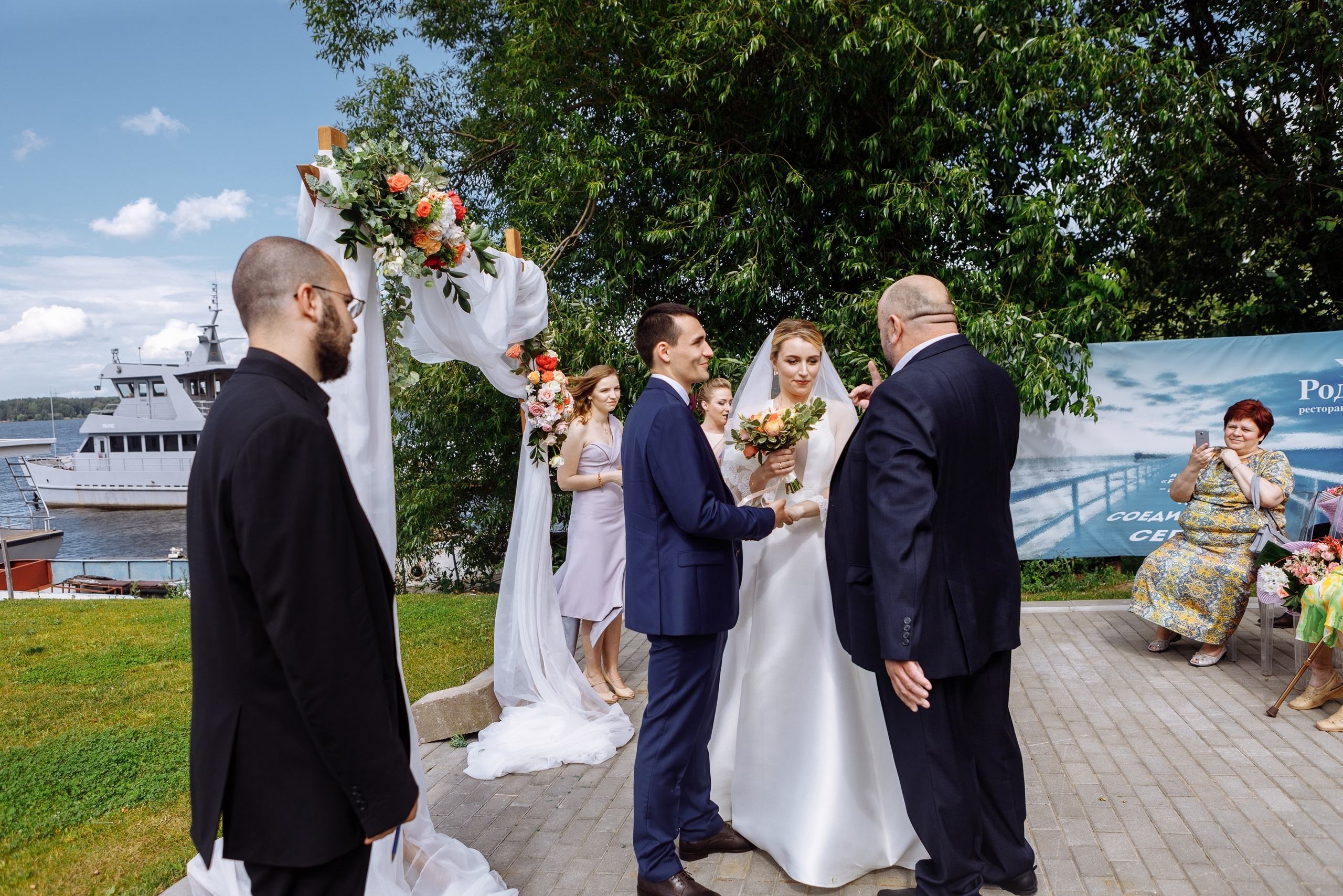 Анонс свадьбы Димы и Вики в яхт-клубе Родина