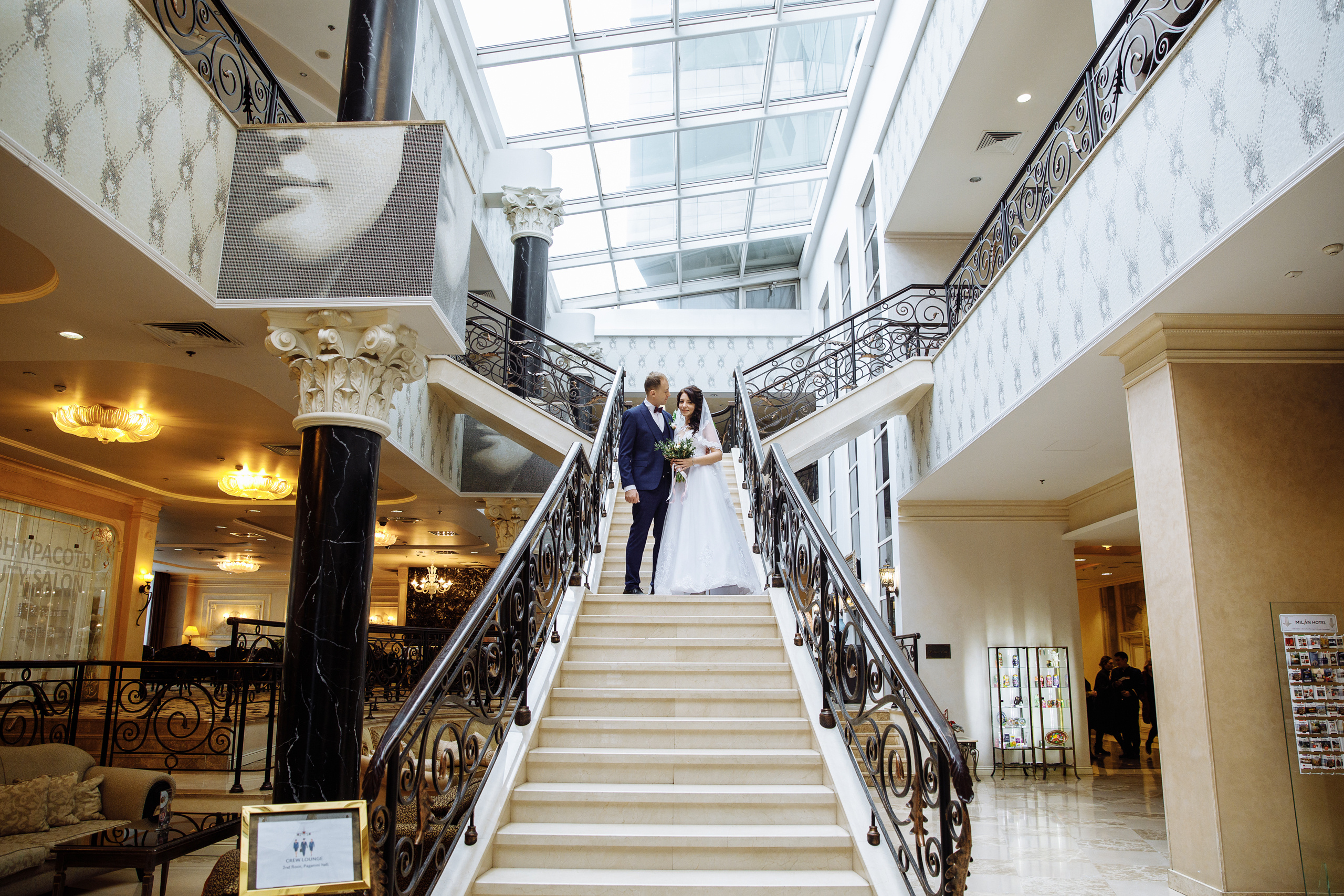 Анонс свадьбы Дениса и Оксаны в отеле Милан