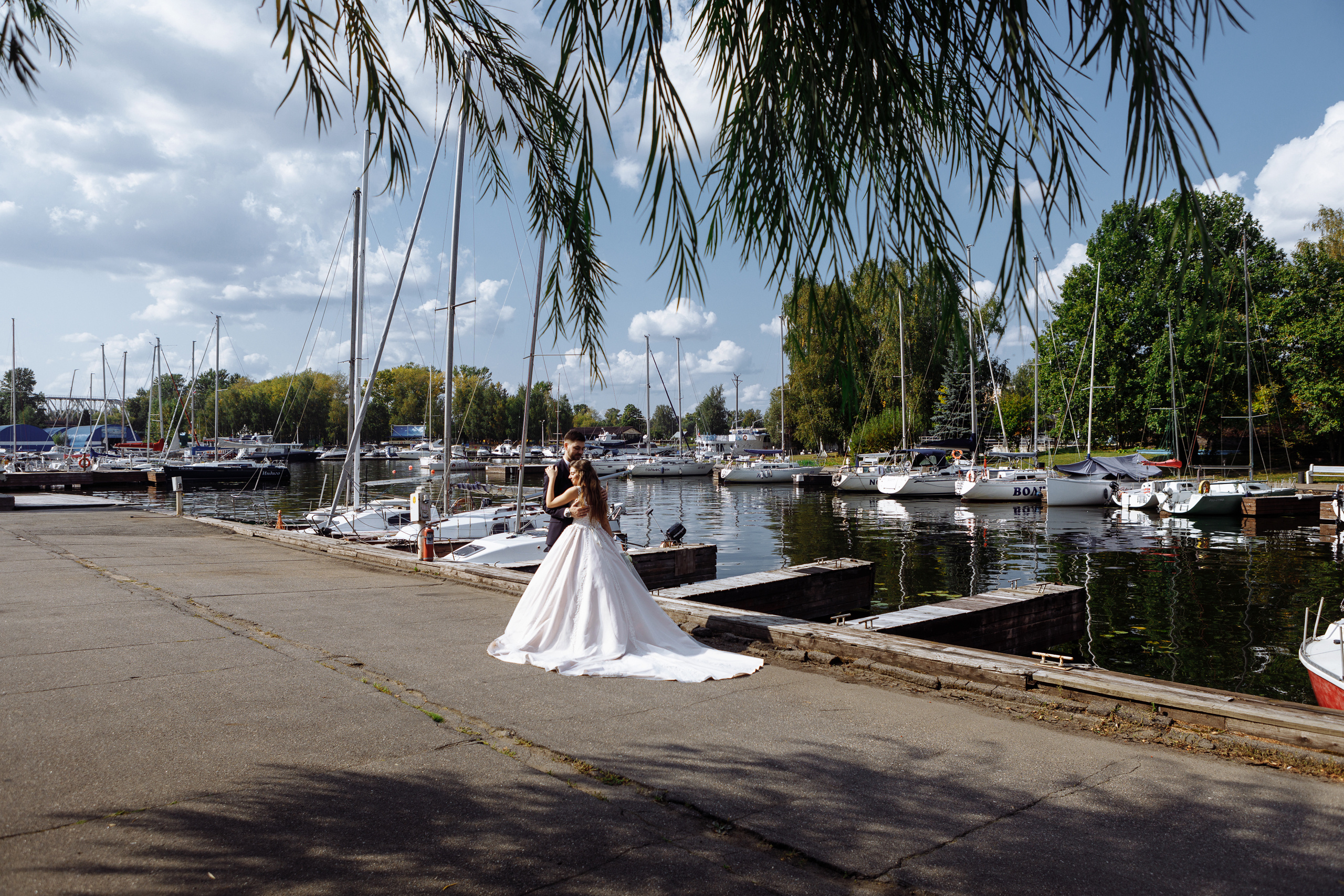 Свадьбы Димы и Саши в яхт-клубе Водник