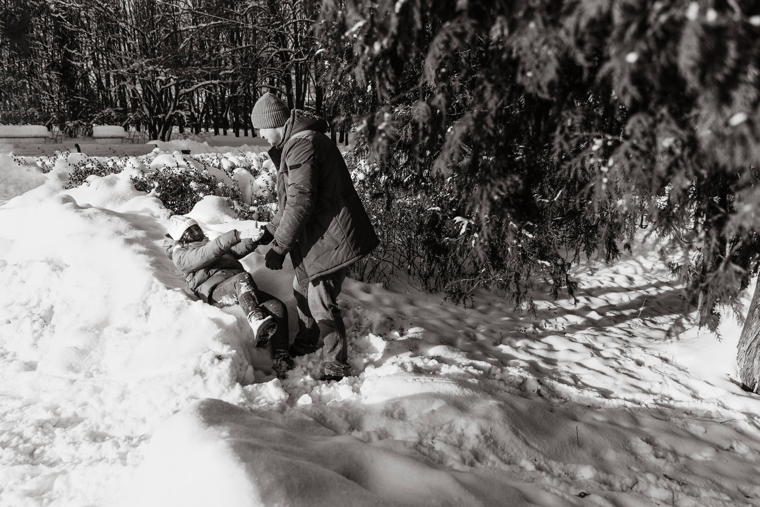 Анонс зимней Love Story Никиты и Кати