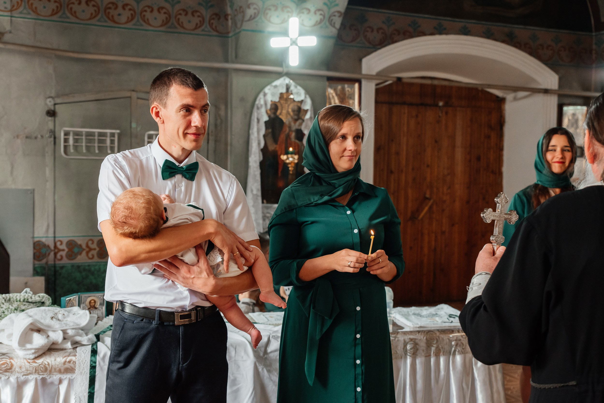 Крещение Георгия. Свадебный и семейный фотограф в Туле Анастасия Чаликова