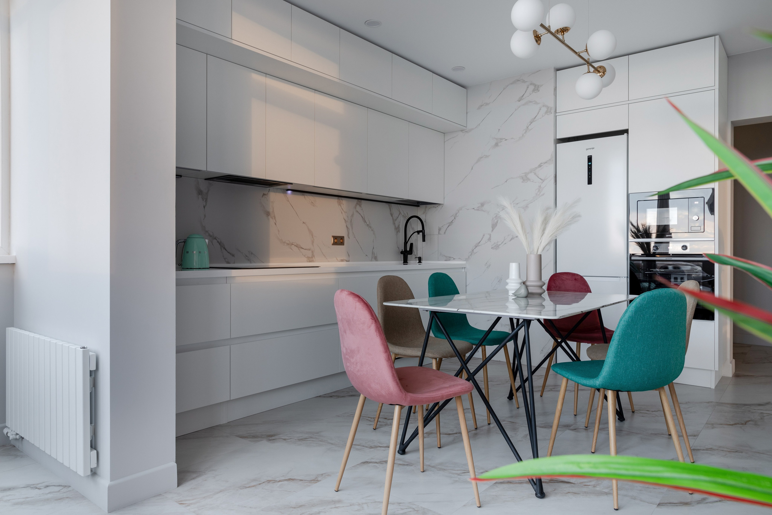 Интерьерная фотосъемка трёхкомнатной квартиры в ЖК «Голубые Дали». Интерьерный фотограф Москва