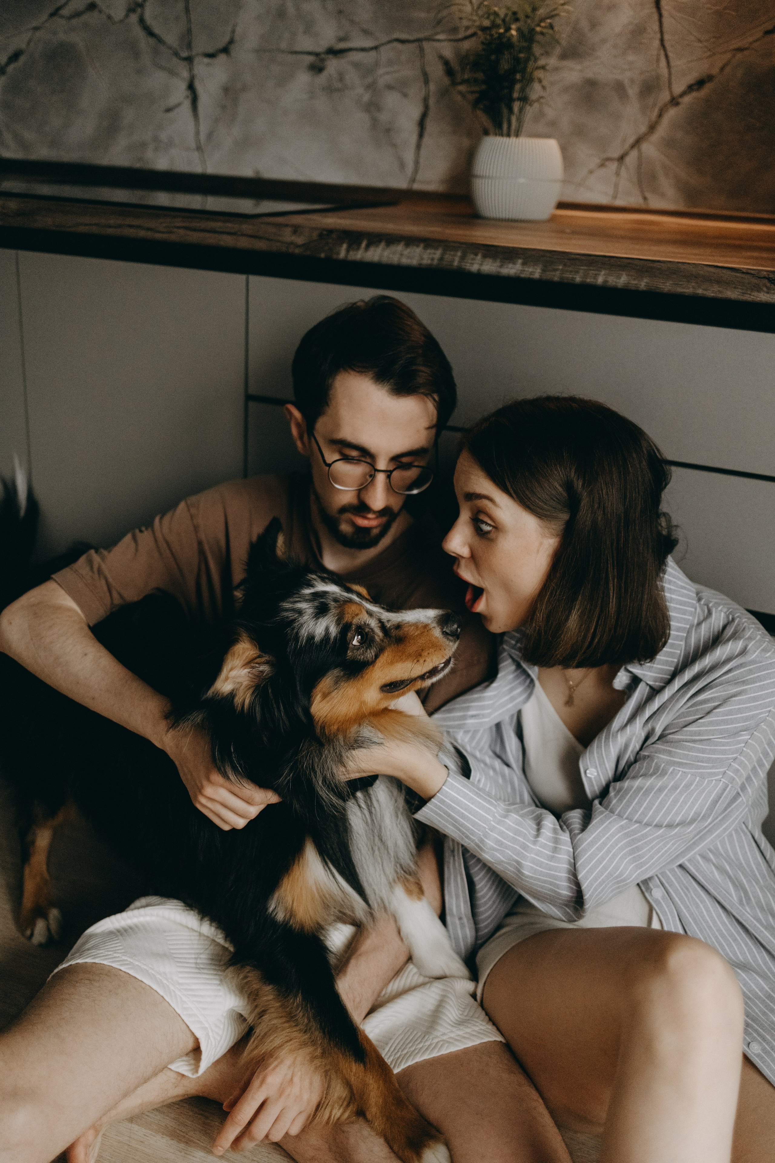 Настя, Никита и их Гром и Мяу. Фотограф — Анималист | Санкт-Петербург