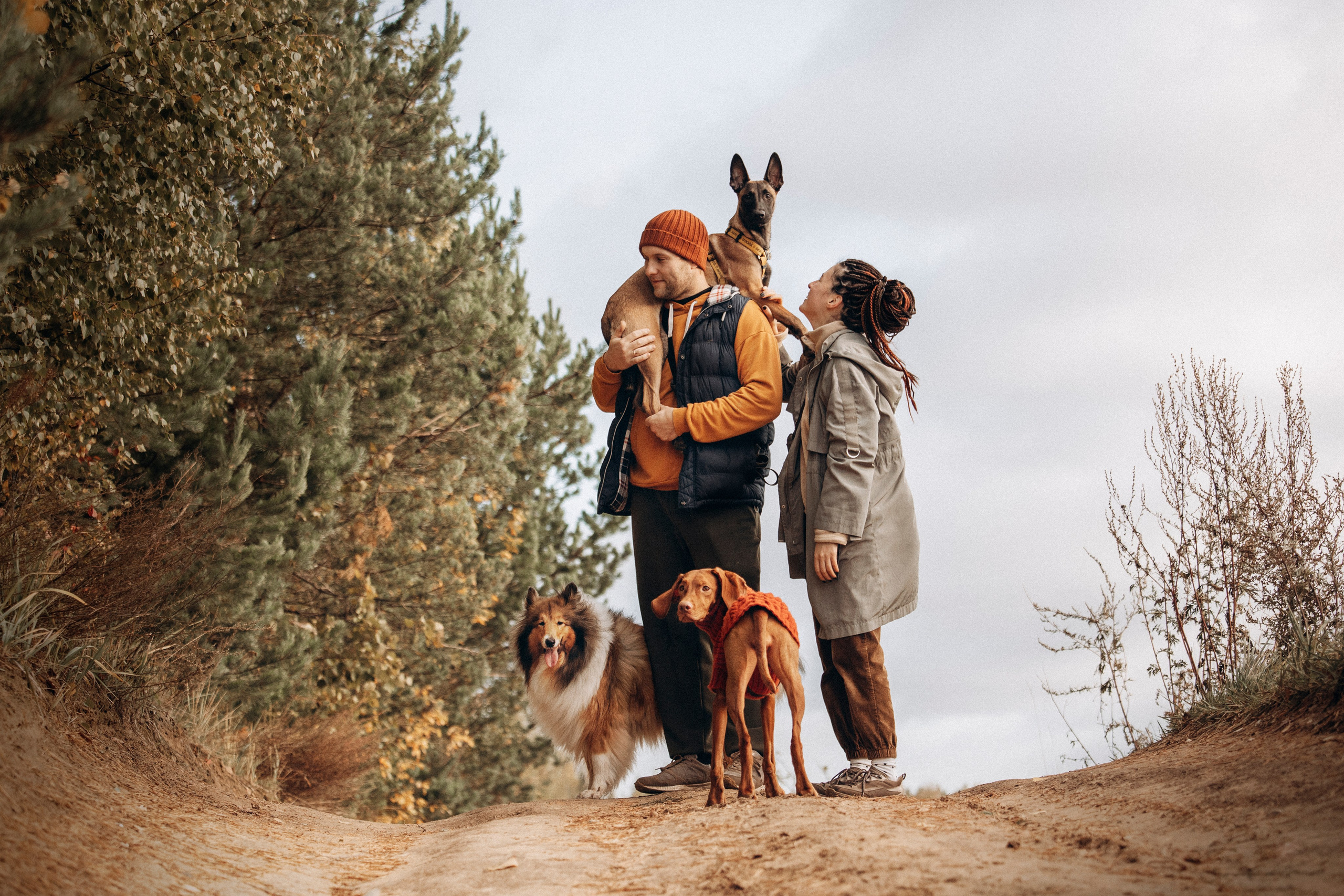 Трисс, Эста, Яся и их семья. Фотограф — Анималист | Санкт-Петербург