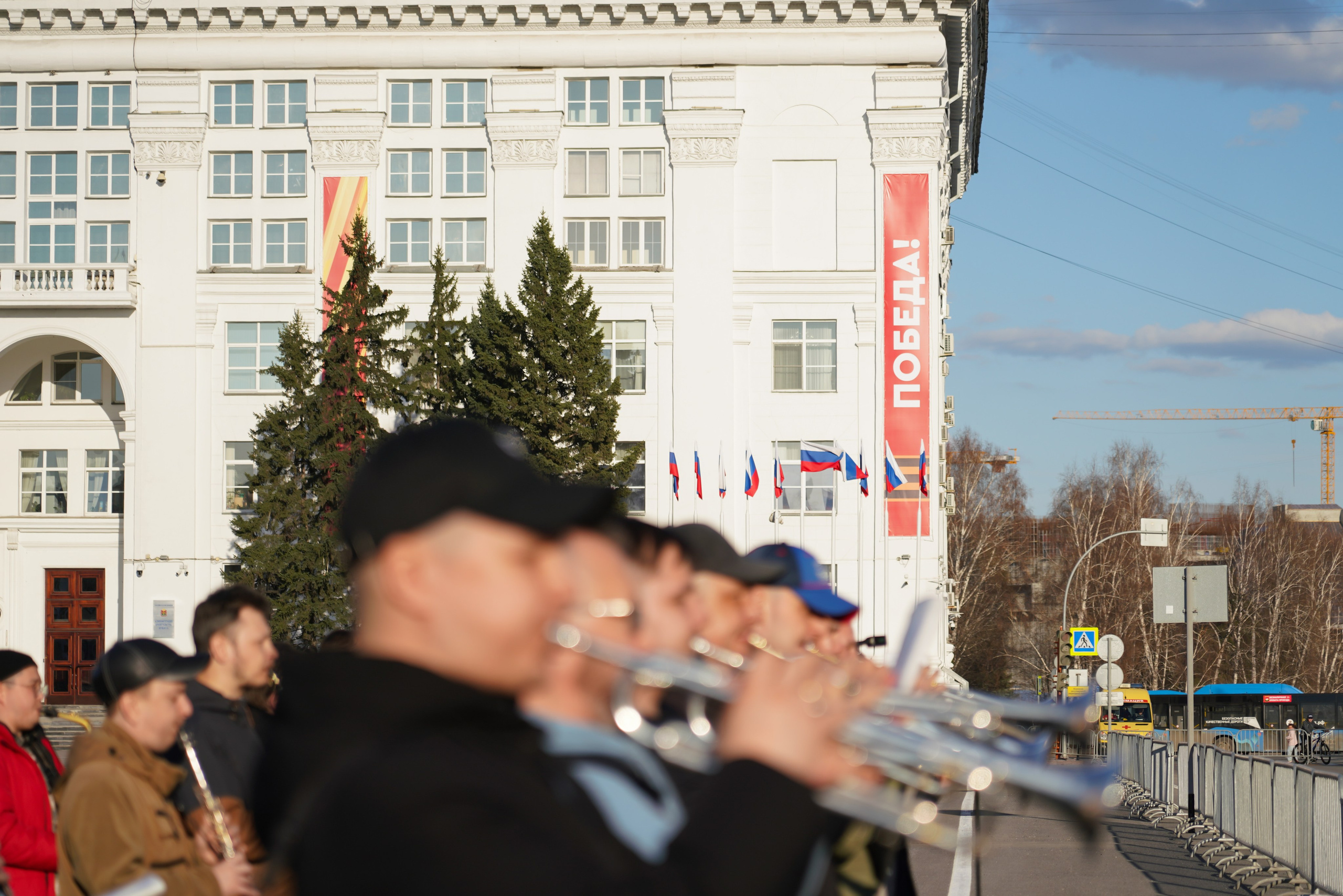 Парад Победы. Фотограф Кемерово