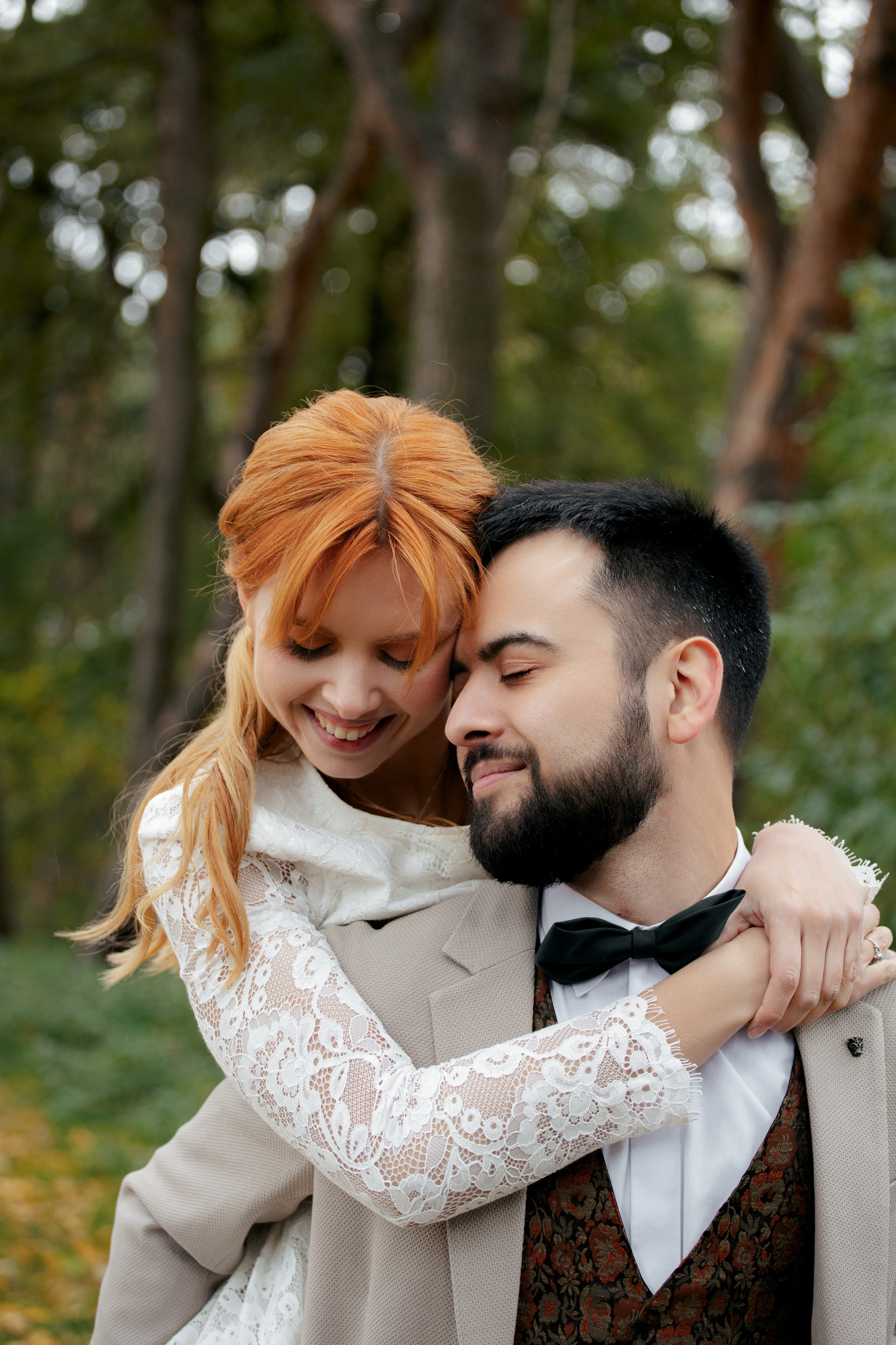 Ślubna sesja zdjęciowa w plenerze. Свадебный фотограф Варшава Лодзь Польша Елена Юцова