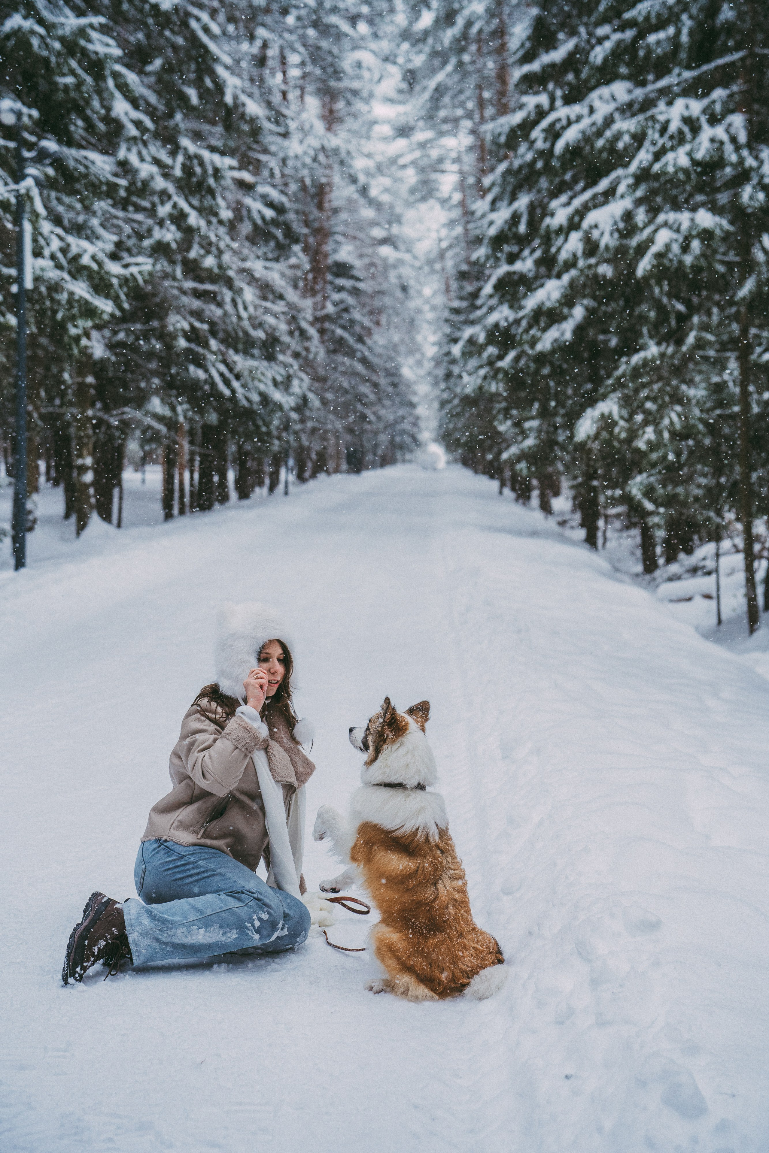 Катя, Анатолий и Елай. Фотограф анималист в Москве и Санкт-Петербурге Свиридова Анна