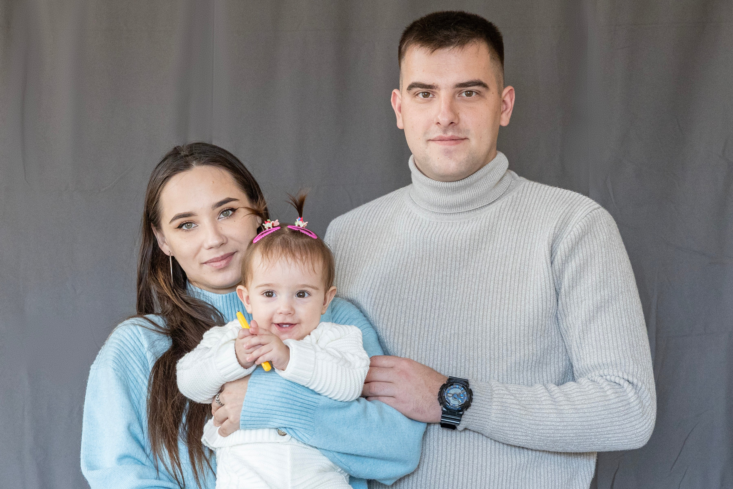 Первый день рождения со всей семьей. Семейный фотограф во Владивостоке Денис Кот