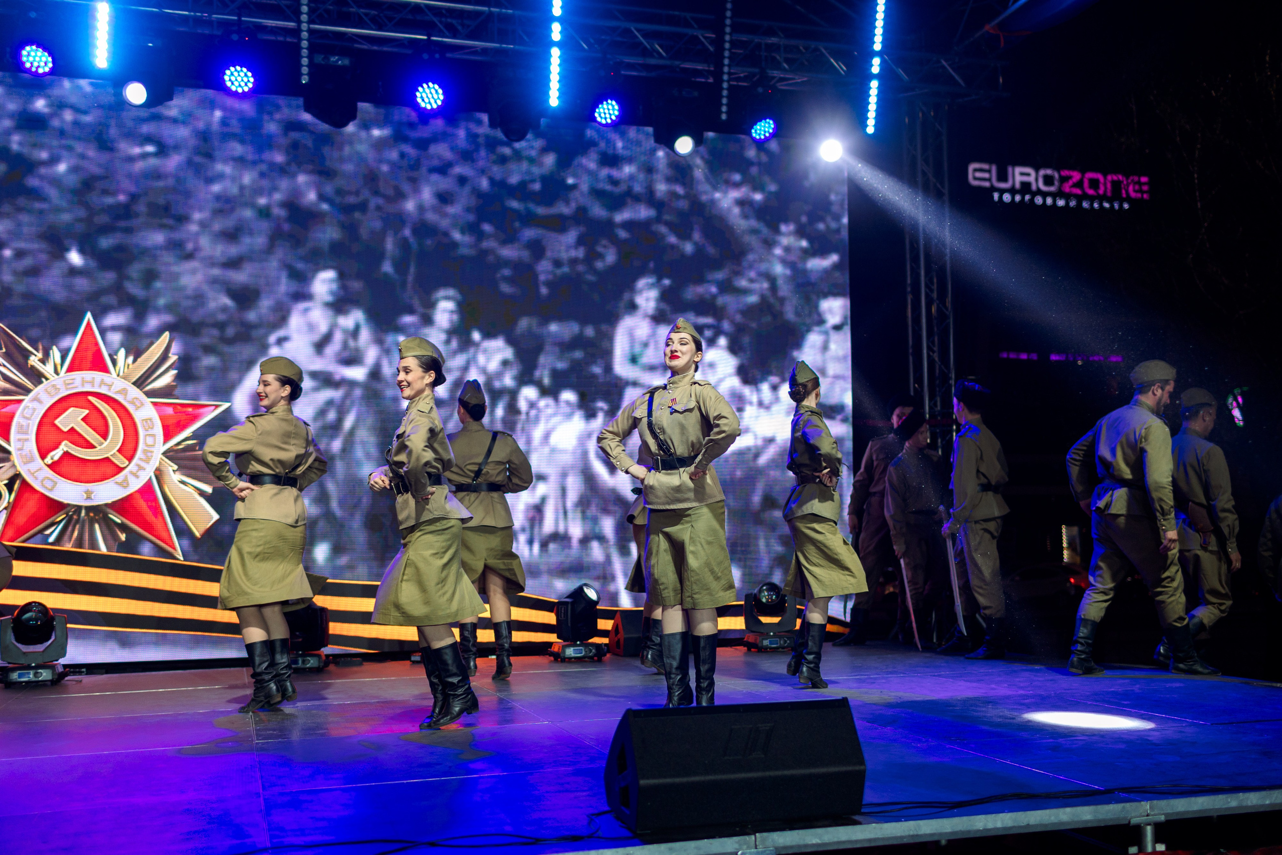 Концерт приуроченный к празднованию 80 лет победл. Свадебный и семейный фотограф в Улан-Удэ