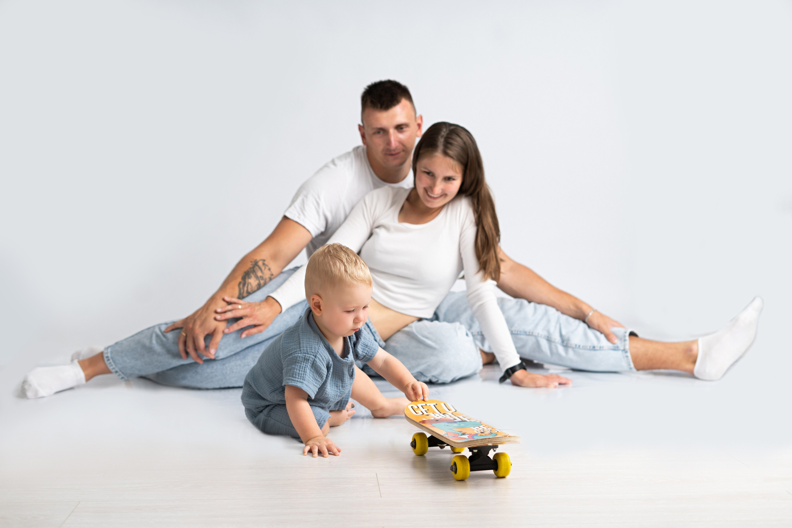 Марк. Фотограф новорождённых в Минске. Годик под ключ