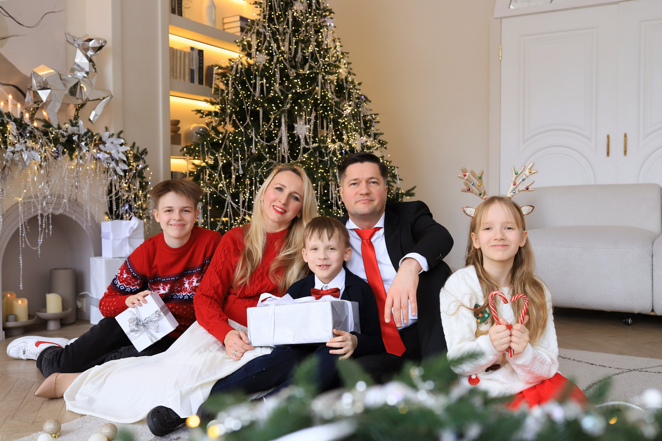 Светлана и семья. Семейный и портретный фотограф в Москве Александра Науменко