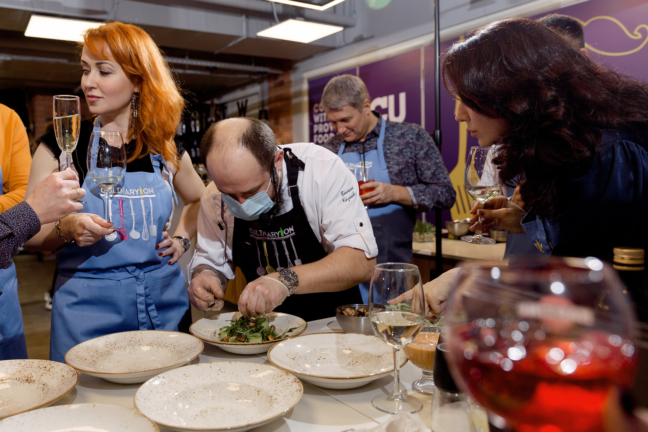 Кулинарная студия. Репортаж. Свадебный фотограф в Санкт-Петербурге Павел Резниченко