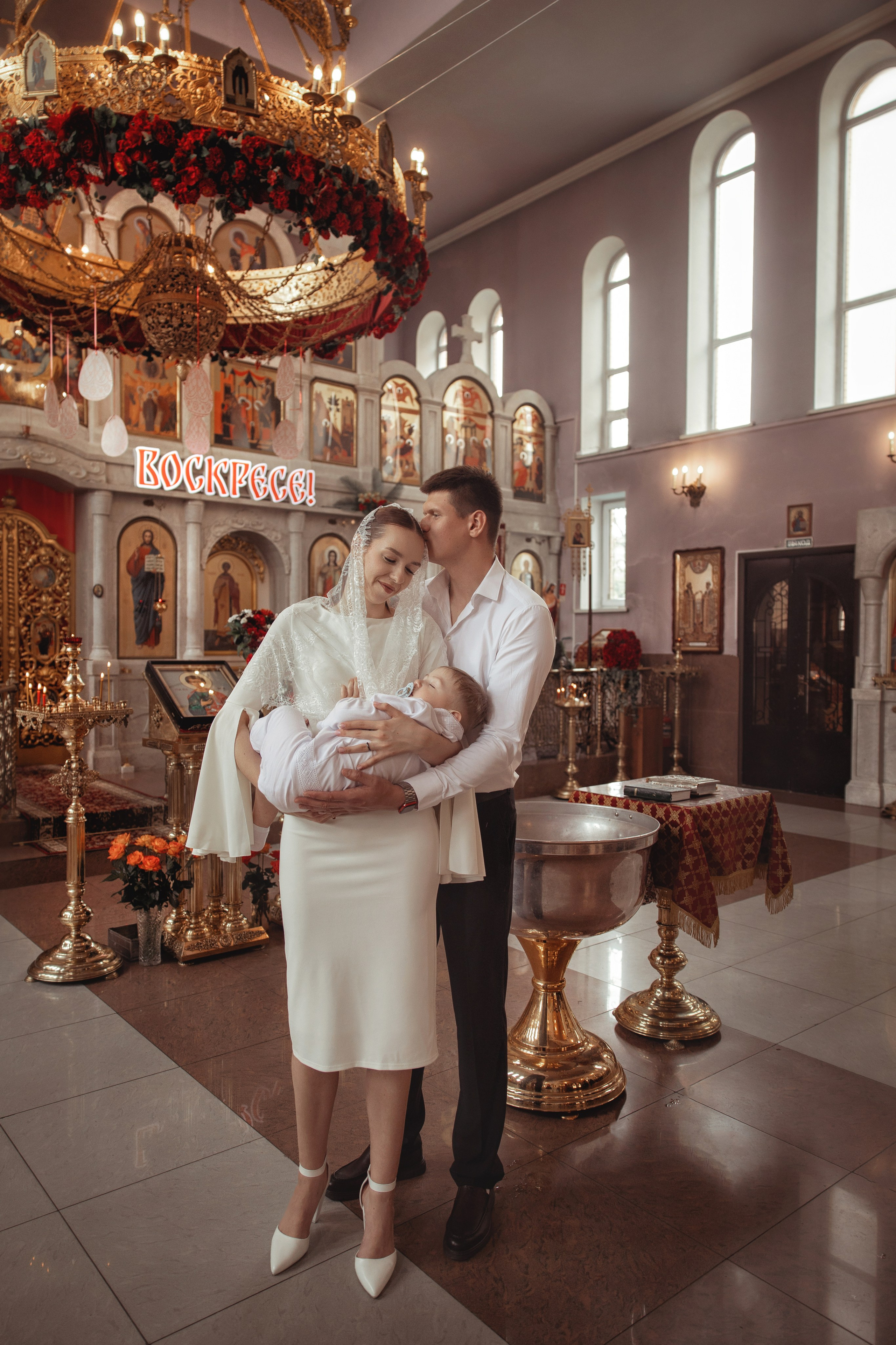 Таинство Крещения Льва. Храм Архангела Михаила г. Краснодар. Фотограф на Крещение и Венчание Краснодарский край — Гранкина Юлия